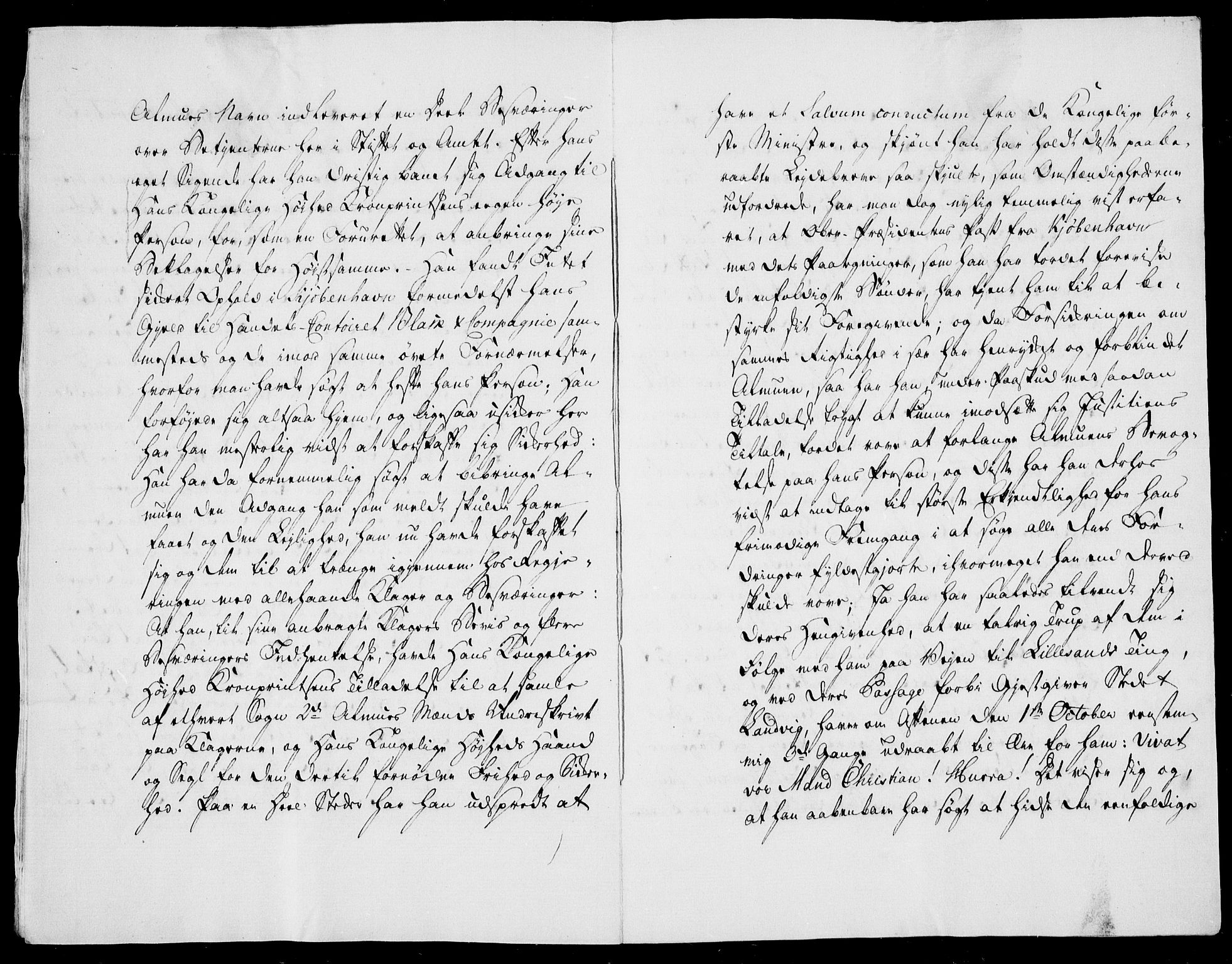 Danske Kanselli, Skapsaker, AV/RA-EA-4061/F/L0101: Skap 16, pakke 7 VII, 1787, s. 1006