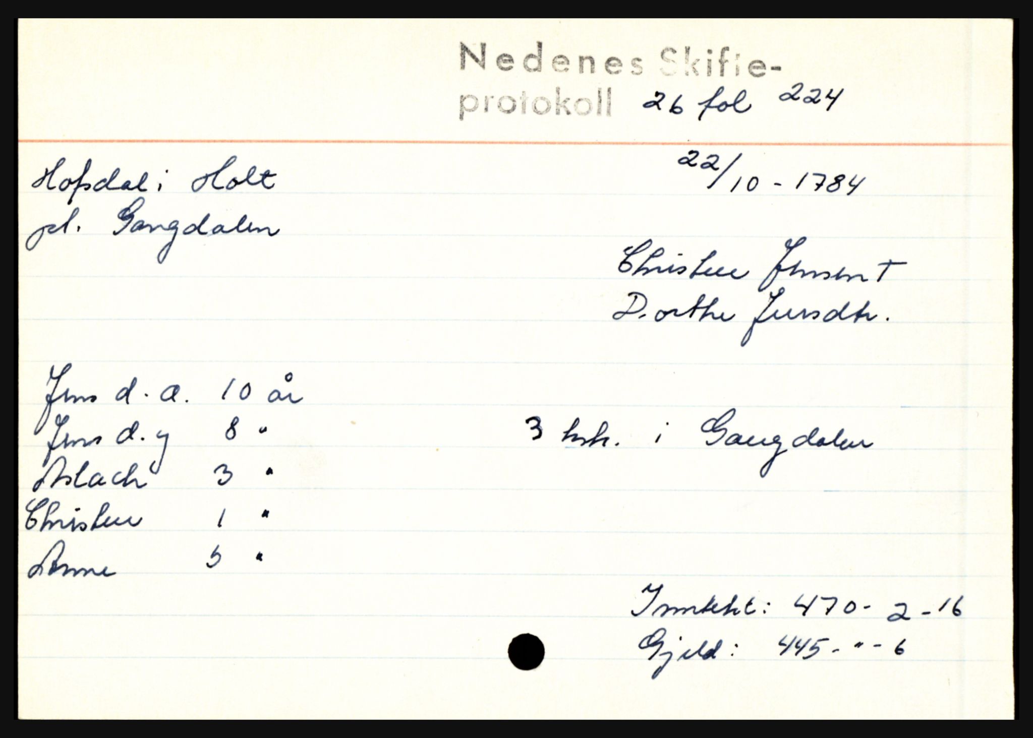 Nedenes sorenskriveri før 1824, AV/SAK-1221-0007/H, s. 12473