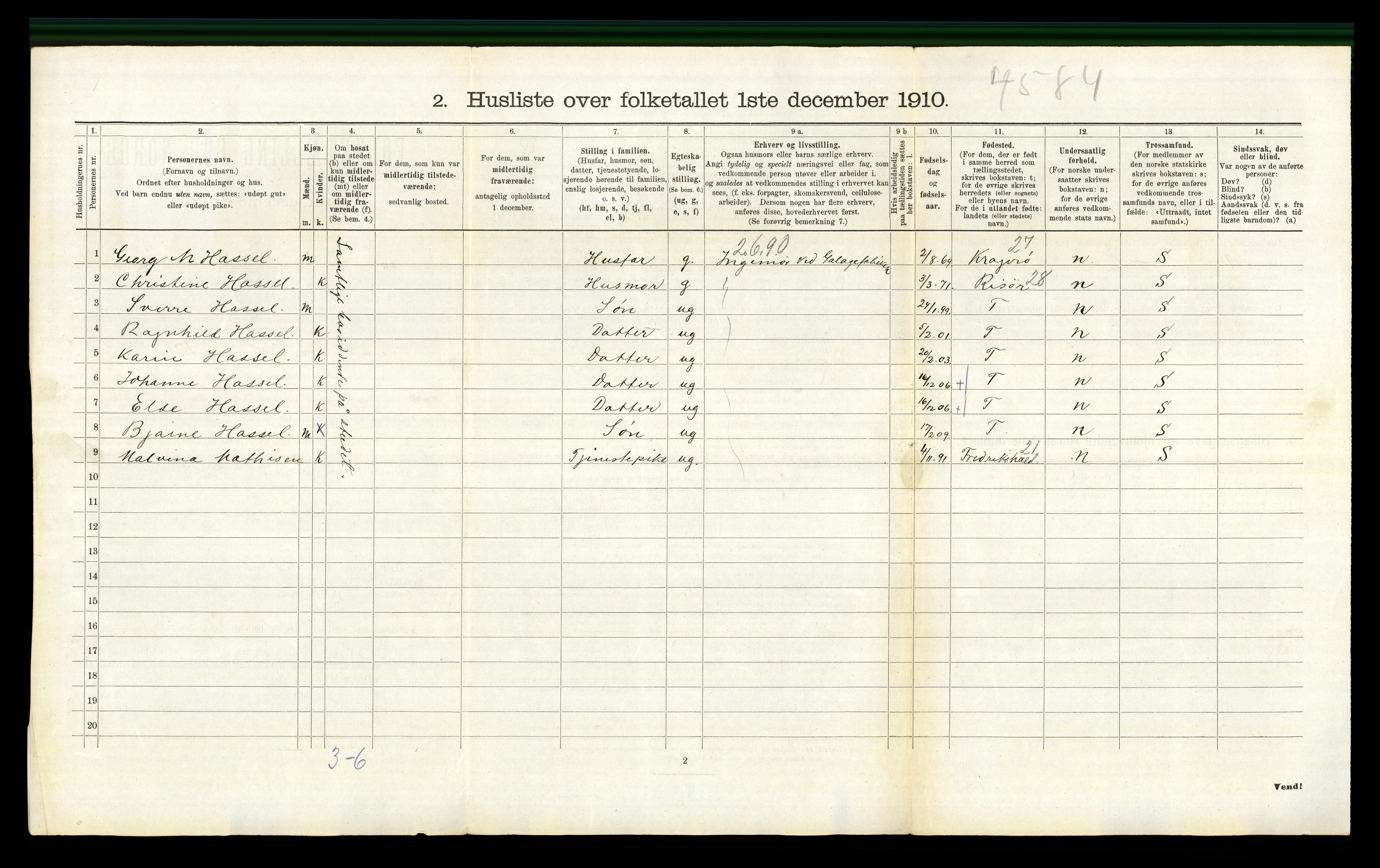 RA, Folketelling 1910 for 0625 Nedre Eiker herred, 1910, s. 1514