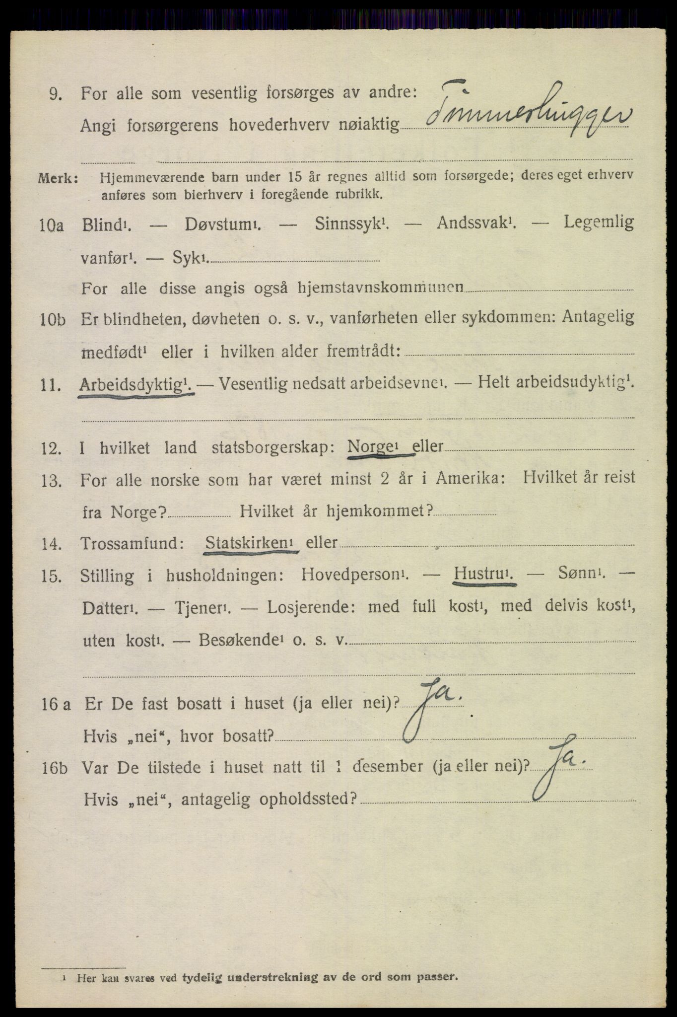 SAH, Folketelling 1920 for 0428 Trysil herred, 1920, s. 9470