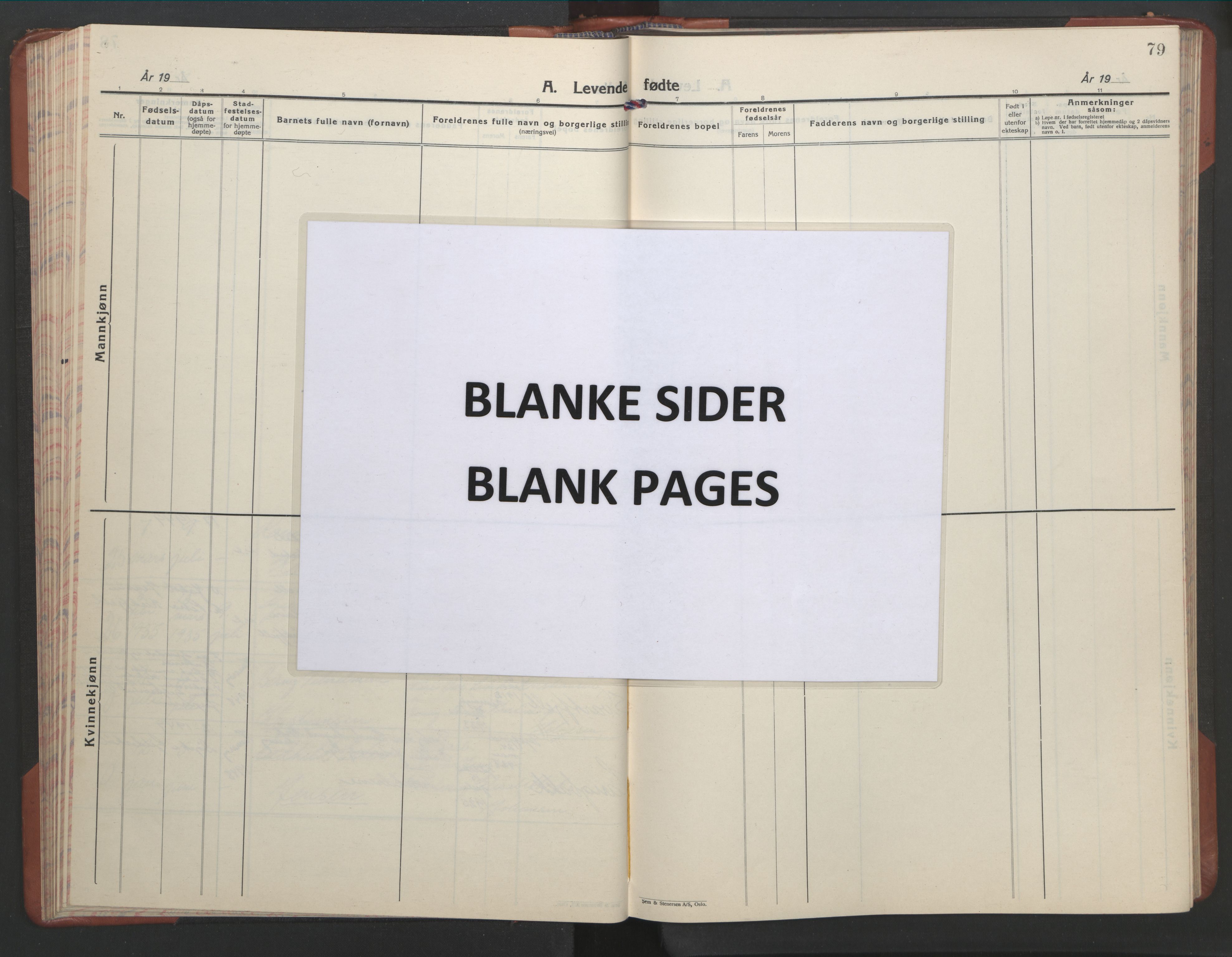 Ministerialprotokoller, klokkerbøker og fødselsregistre - Nordland, AV/SAT-A-1459/859/L0862: Klokkerbok nr. 859C08, 1925-1936, s. 79