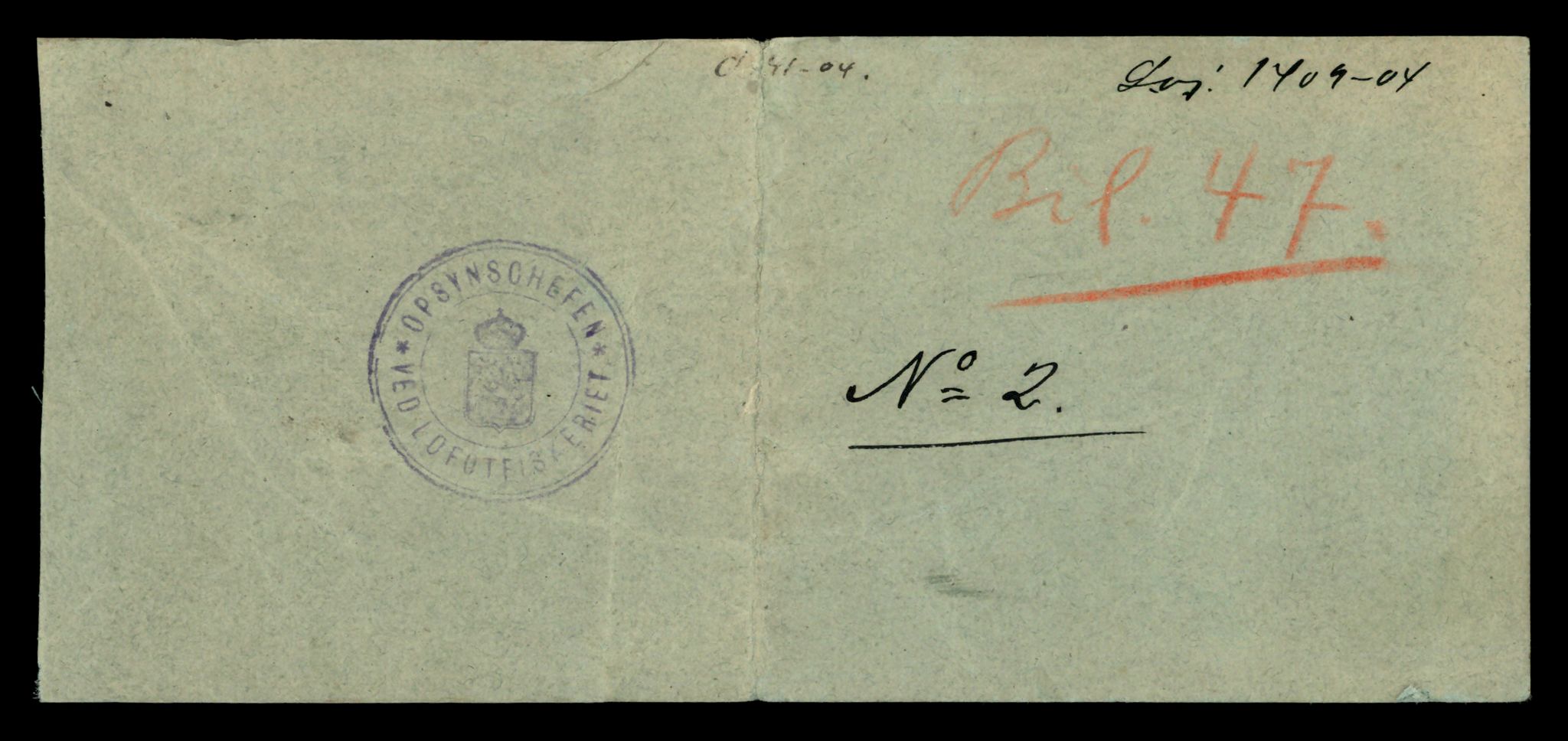 Oppsynssjefen ved Lofotfisket, AV/SAT-A-6224/D/L0178: Lofotfiskernes Selvhjelpskasse, 1880-1906, s. 507