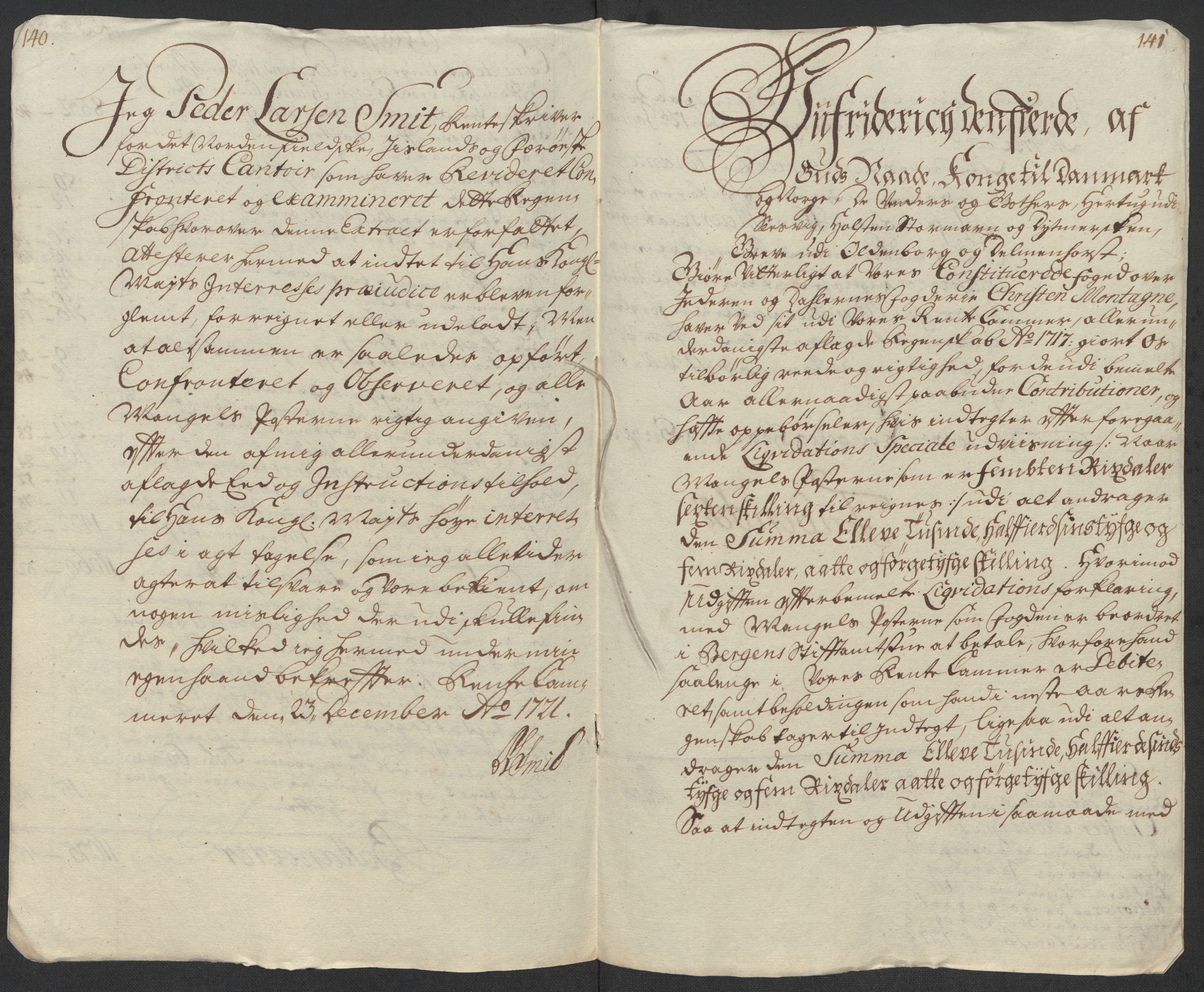 Rentekammeret inntil 1814, Reviderte regnskaper, Fogderegnskap, RA/EA-4092/R46/L2742: Fogderegnskap Jæren og Dalane, 1717, s. 13