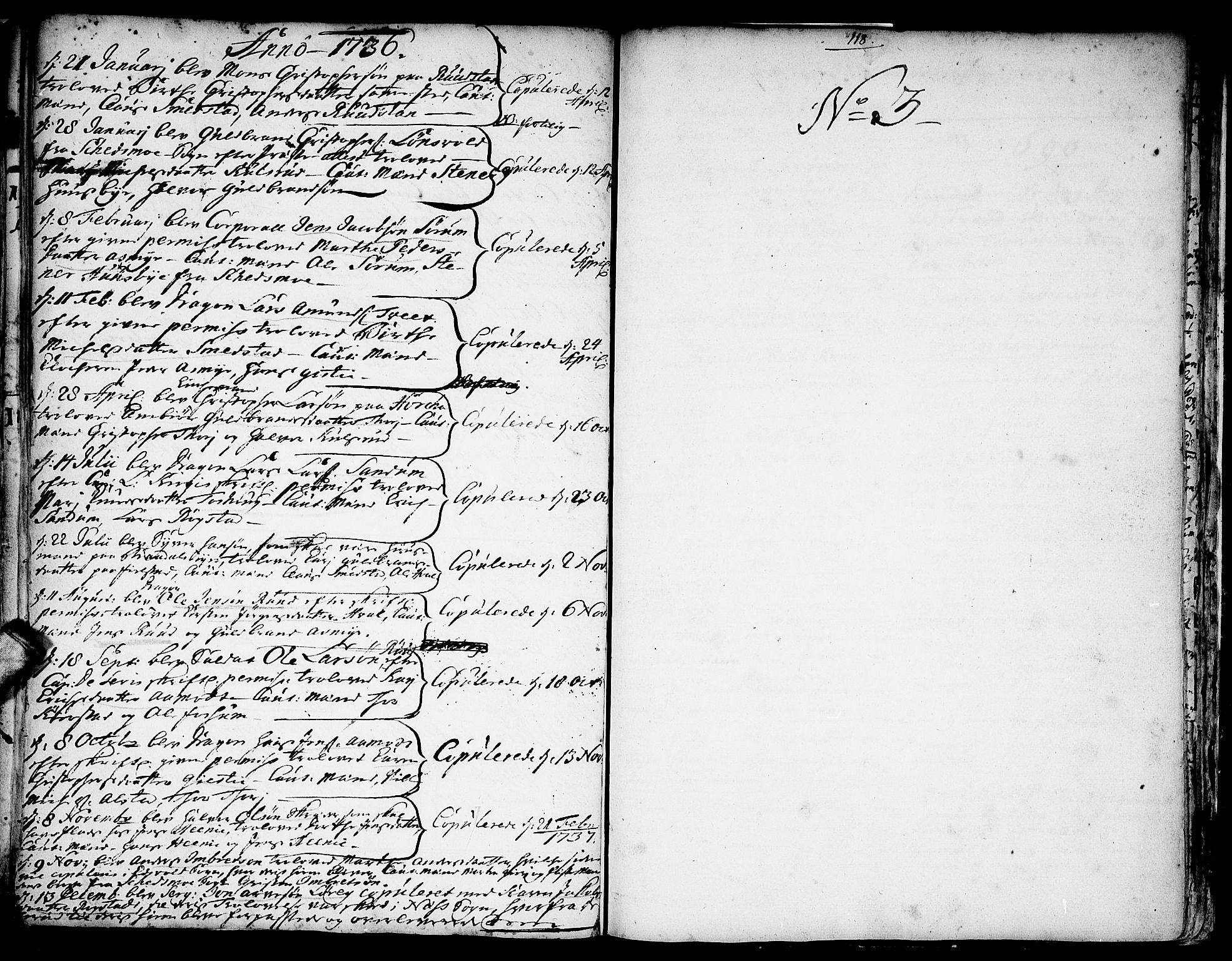 Gjerdrum prestekontor Kirkebøker, SAO/A-10412b/F/Fa/L0001: Ministerialbok nr. I 1, 1689-1736, s. 118