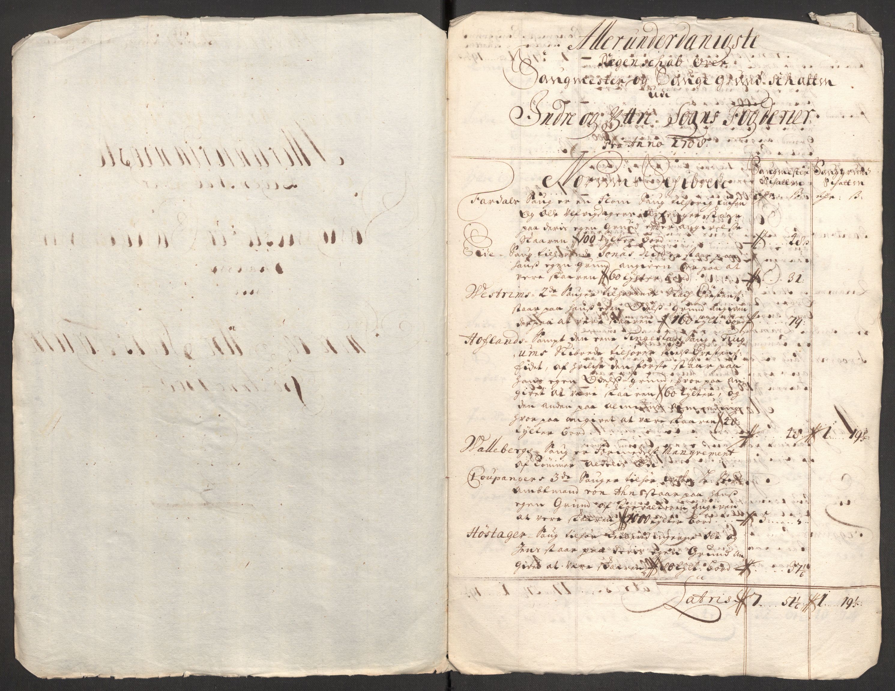 Rentekammeret inntil 1814, Reviderte regnskaper, Fogderegnskap, AV/RA-EA-4092/R52/L3315: Fogderegnskap Sogn, 1708, s. 132