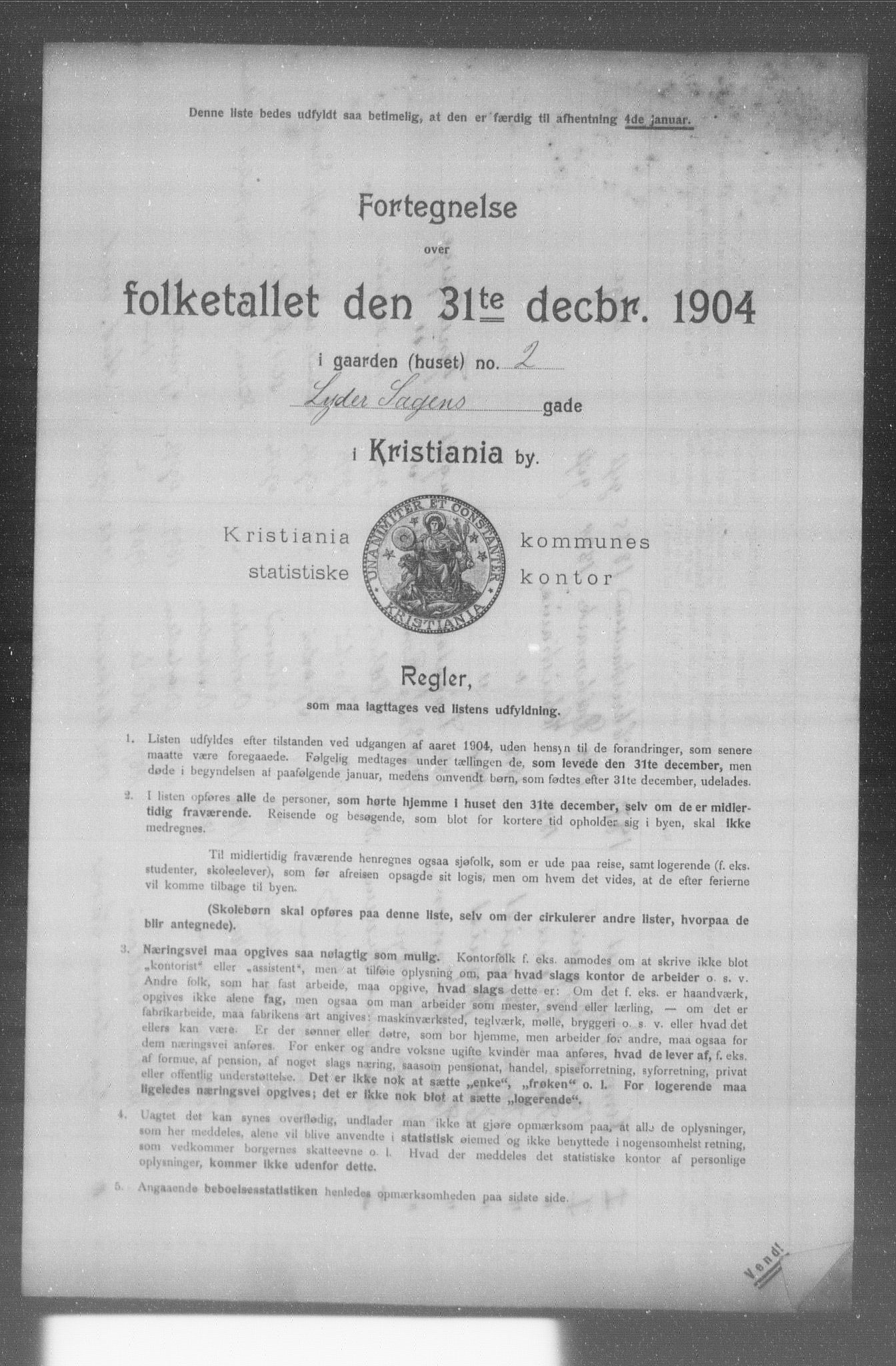 OBA, Kommunal folketelling 31.12.1904 for Kristiania kjøpstad, 1904, s. 11353