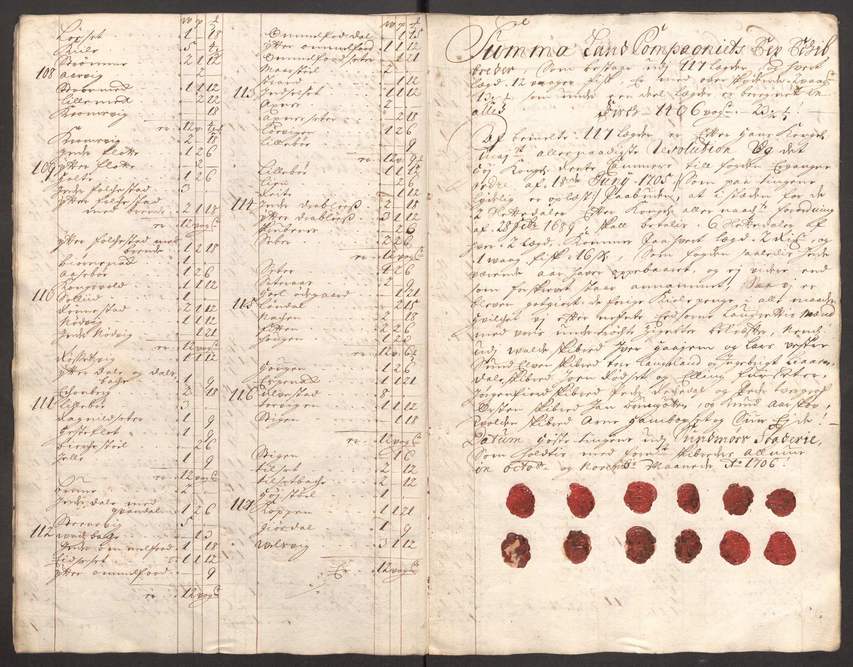 Rentekammeret inntil 1814, Reviderte regnskaper, Fogderegnskap, AV/RA-EA-4092/R54/L3561: Fogderegnskap Sunnmøre, 1706-1707, s. 143