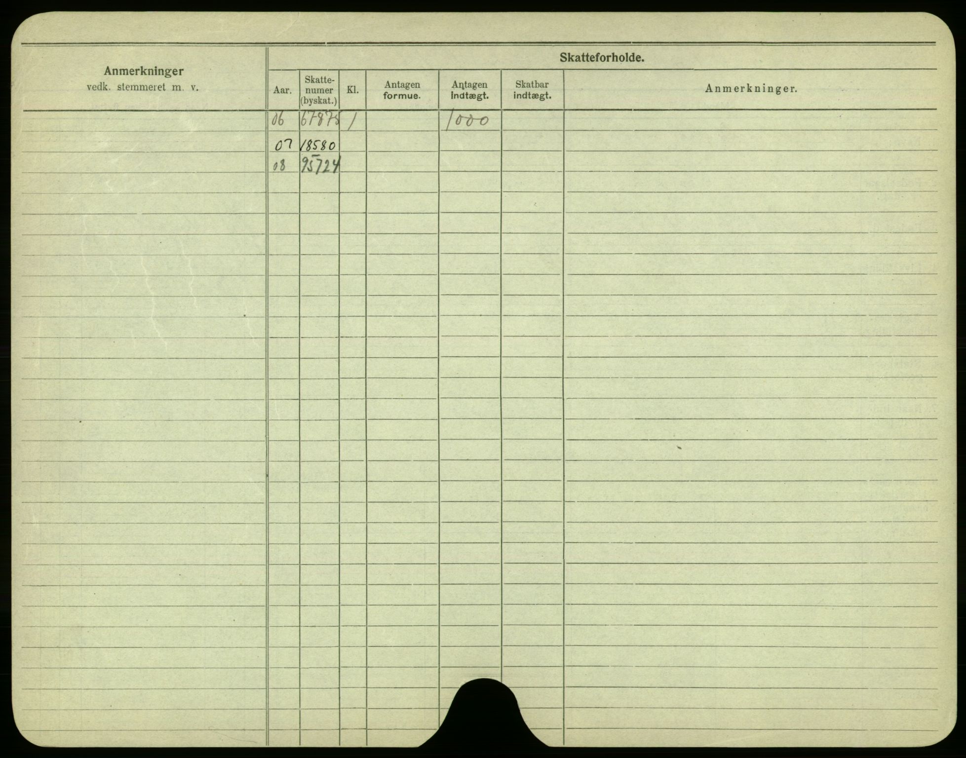 Oslo folkeregister, Registerkort, AV/SAO-A-11715/F/Fa/Fac/L0005: Menn, 1906-1914, s. 601b