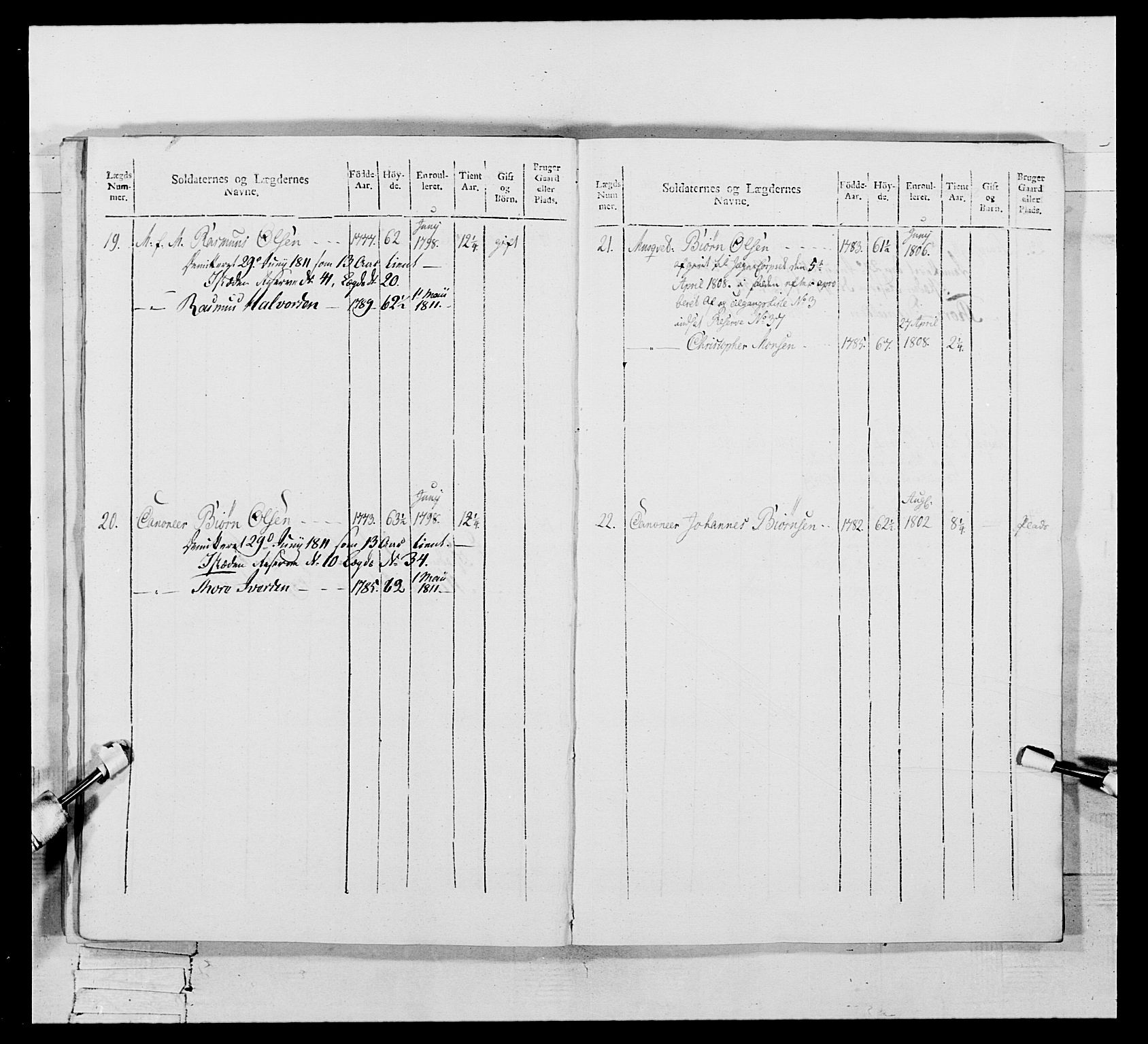 Generalitets- og kommissariatskollegiet, Det kongelige norske kommissariatskollegium, AV/RA-EA-5420/E/Eh/L0111: Vesterlenske nasjonale infanteriregiment, 1810, s. 404