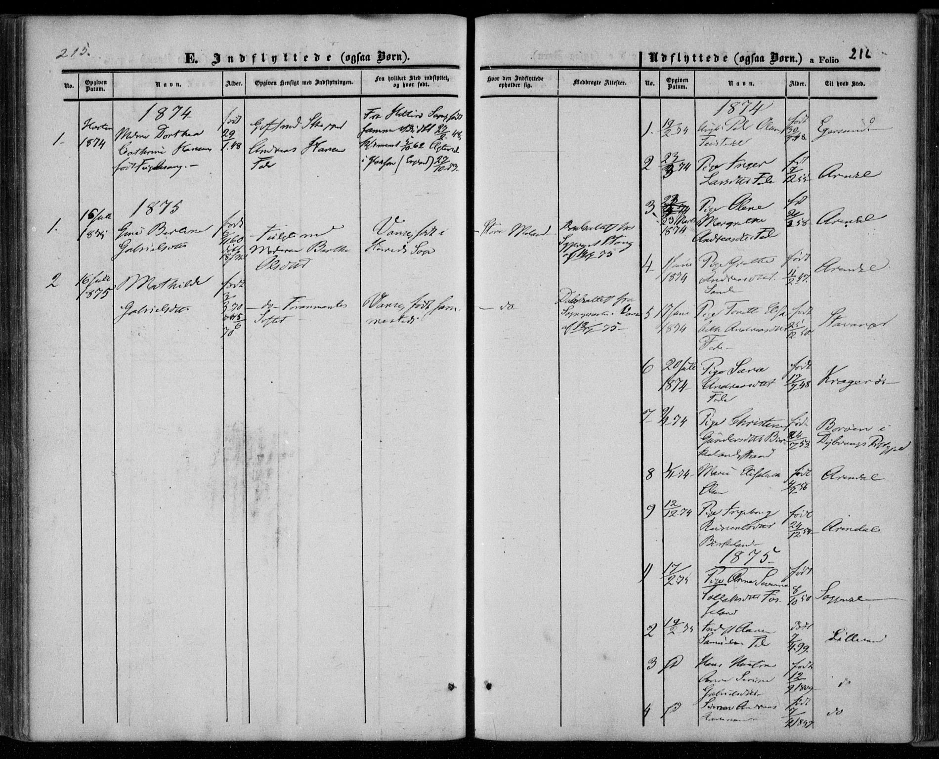 Kvinesdal sokneprestkontor, SAK/1111-0026/F/Fa/Faa/L0002: Ministerialbok nr. A 2, 1850-1876, s. 216