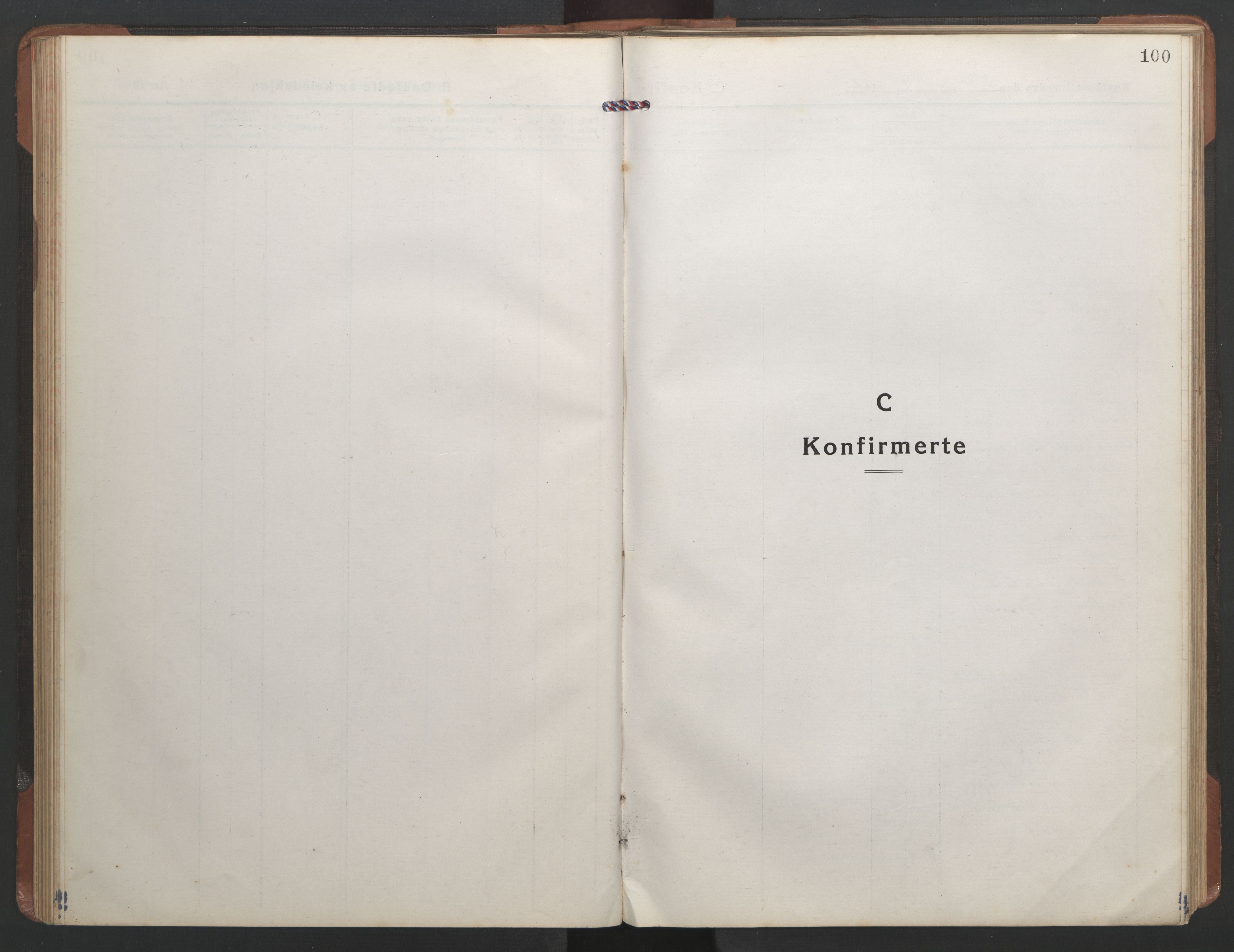 Ministerialprotokoller, klokkerbøker og fødselsregistre - Nordland, SAT/A-1459/836/L0539: Klokkerbok nr. 836C03, 1917-1949, s. 100