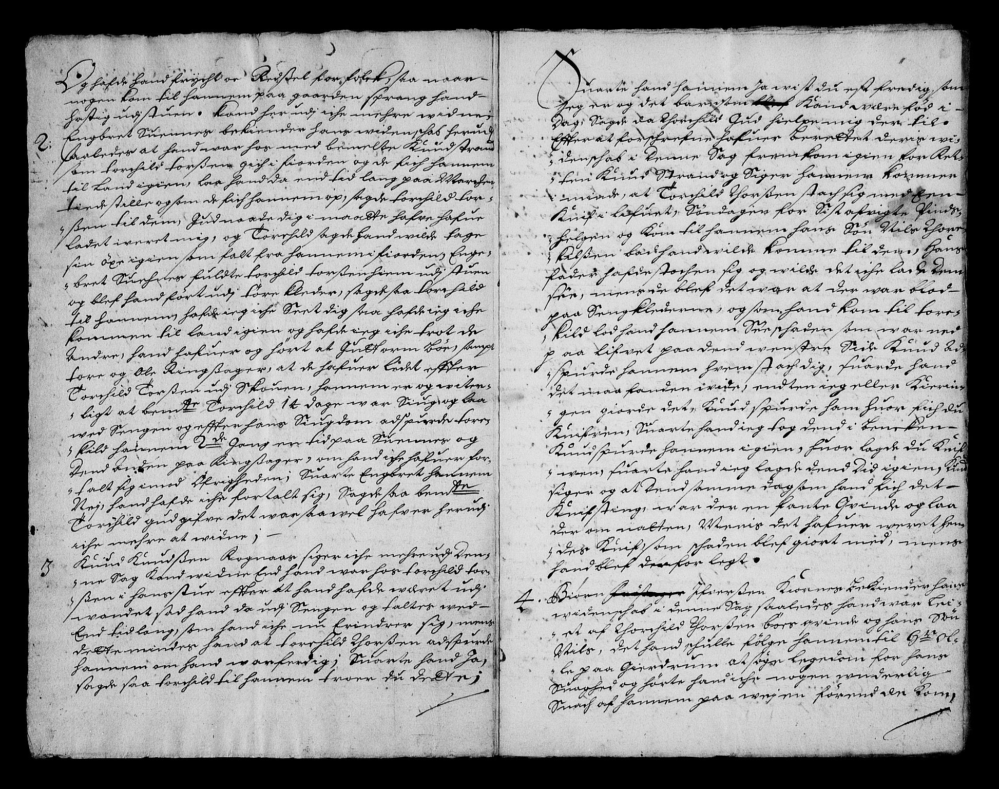 Stattholderembetet 1572-1771, RA/EA-2870/Af/L0002: Avskrifter av vedlegg til originale supplikker, nummerert i samsvar med supplikkbøkene, 1687-1689, s. 204