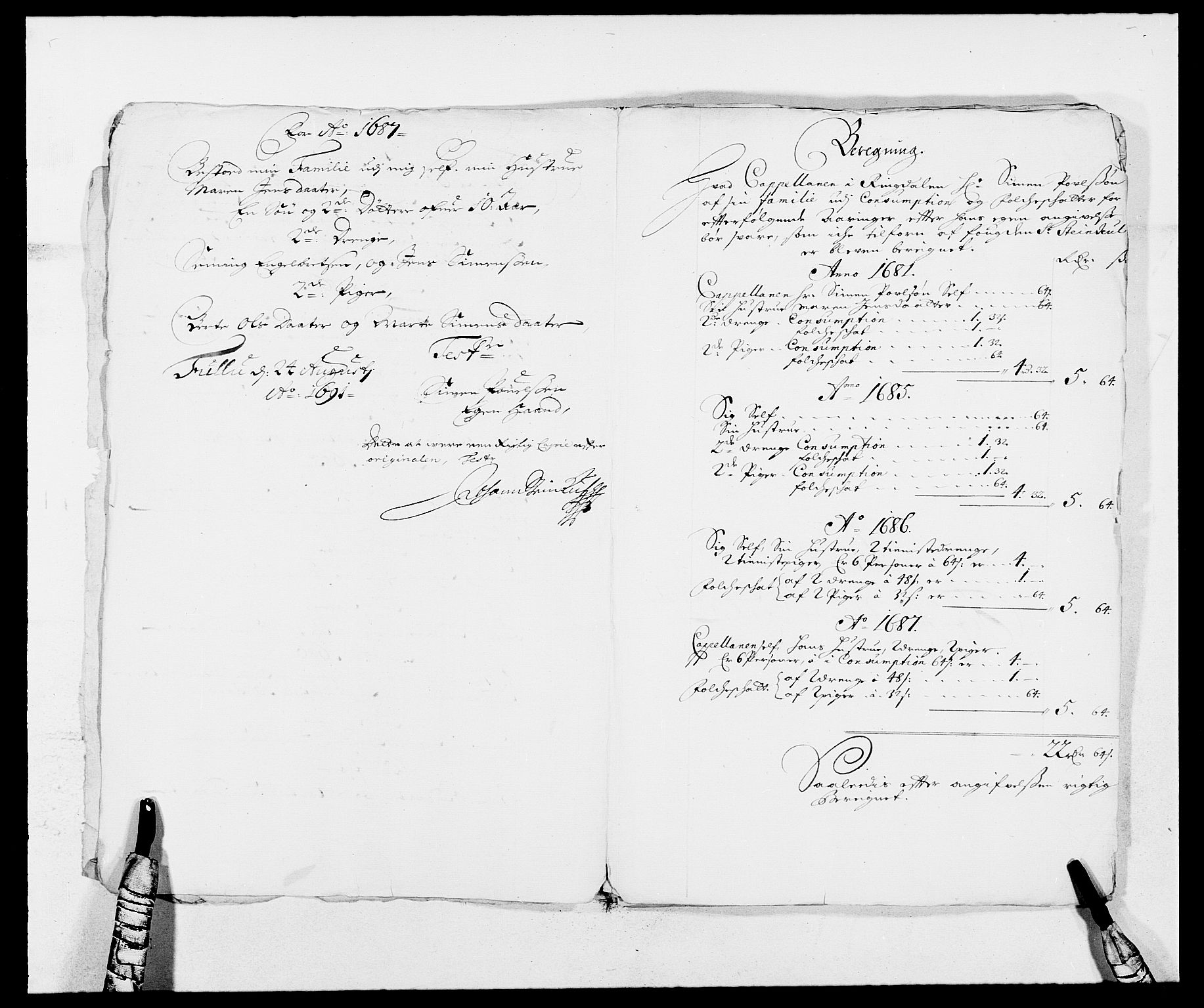 Rentekammeret inntil 1814, Reviderte regnskaper, Fogderegnskap, AV/RA-EA-4092/R13/L0825: Fogderegnskap Solør, Odal og Østerdal, 1688, s. 430