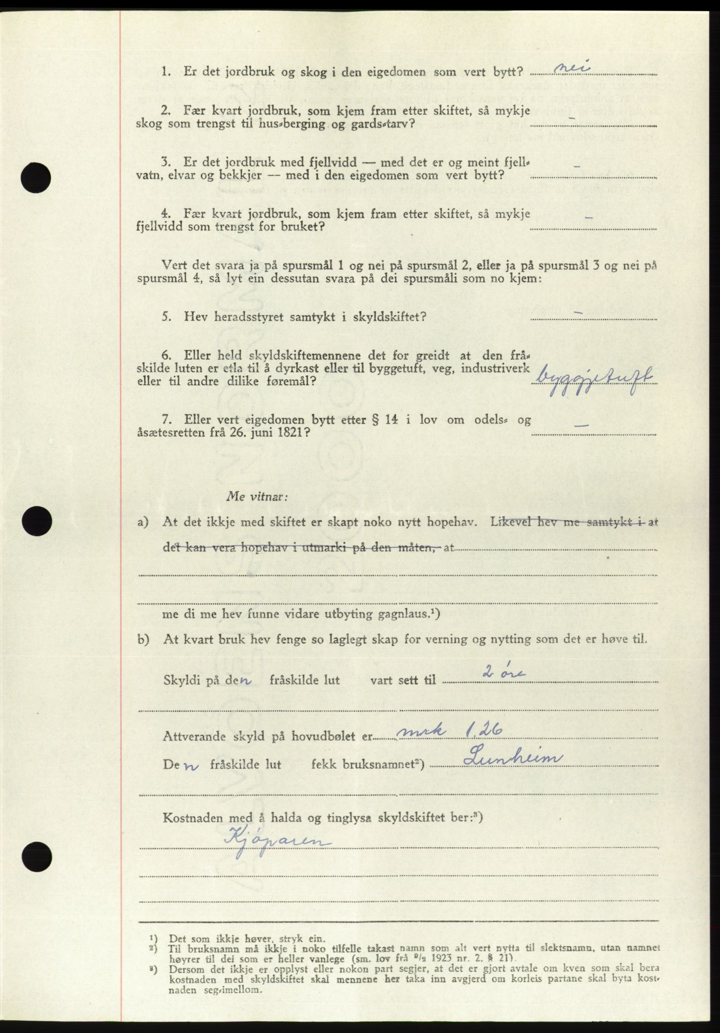 Søre Sunnmøre sorenskriveri, AV/SAT-A-4122/1/2/2C/L0083: Pantebok nr. 9A, 1948-1949, Dagboknr: 1643/1948