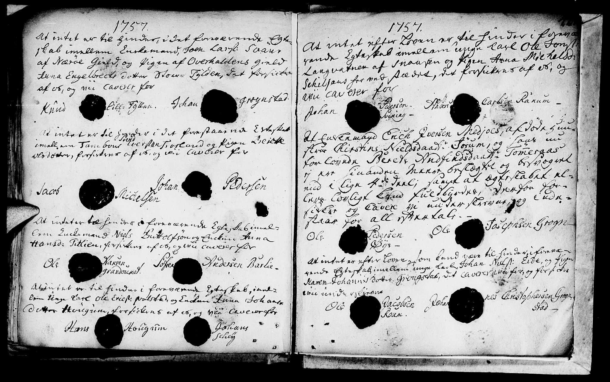 Ministerialprotokoller, klokkerbøker og fødselsregistre - Nord-Trøndelag, AV/SAT-A-1458/764/L0541: Ministerialbok nr. 764A01, 1745-1758, s. 44