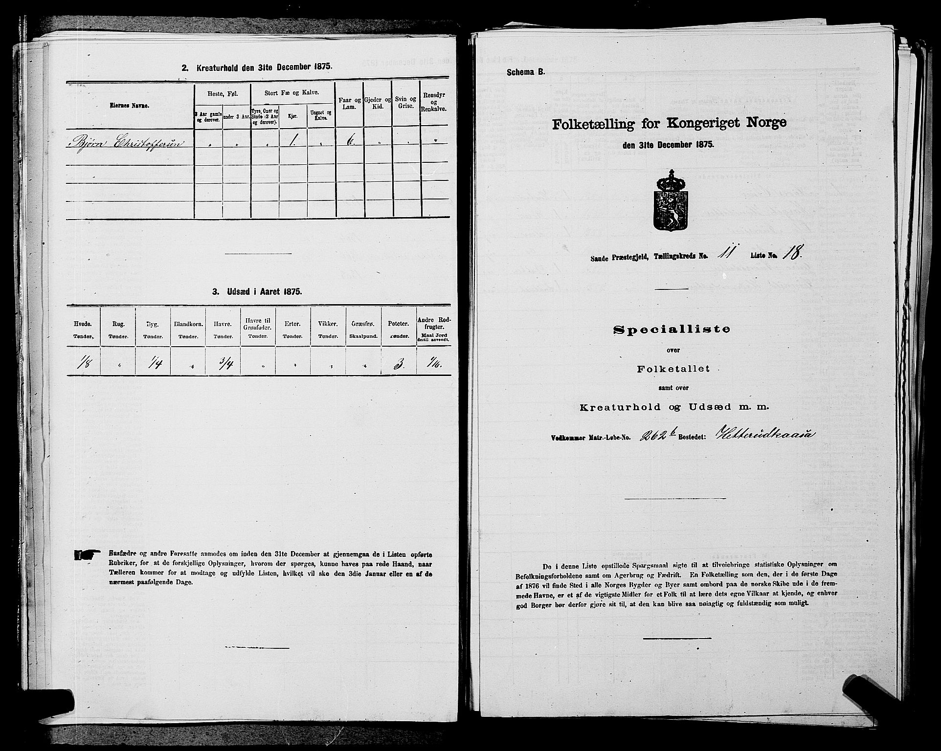 SAKO, Folketelling 1875 for 0822P Sauherad prestegjeld, 1875, s. 1344