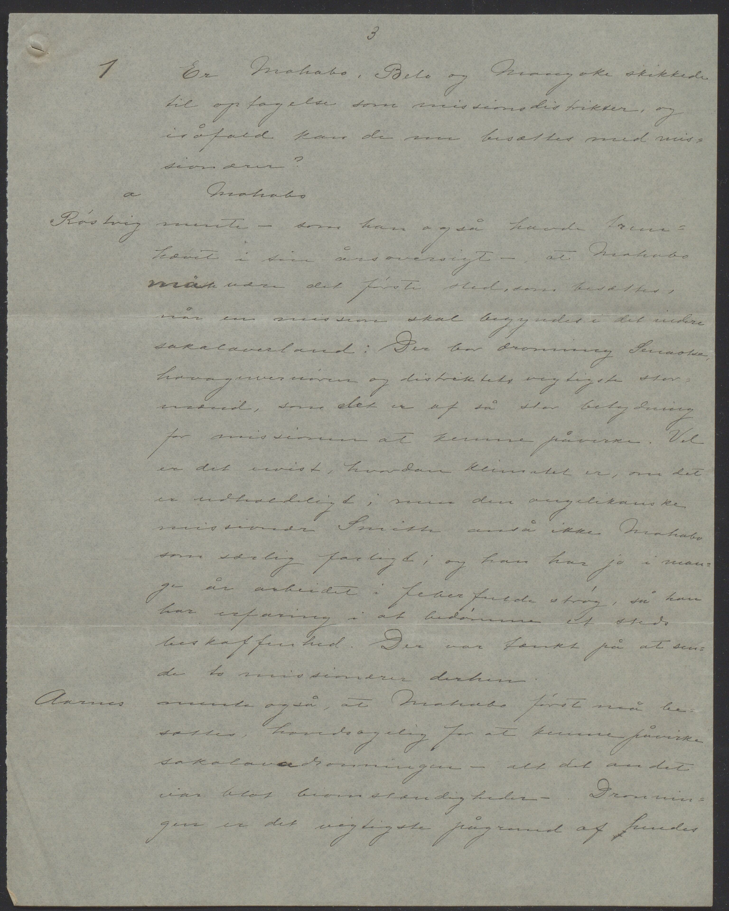 Det Norske Misjonsselskap - hovedadministrasjonen, VID/MA-A-1045/D/Da/Daa/L0039/0009: Konferansereferat og årsberetninger / Konferansereferat fra Vest-Madagaskar., 1893, s. 3
