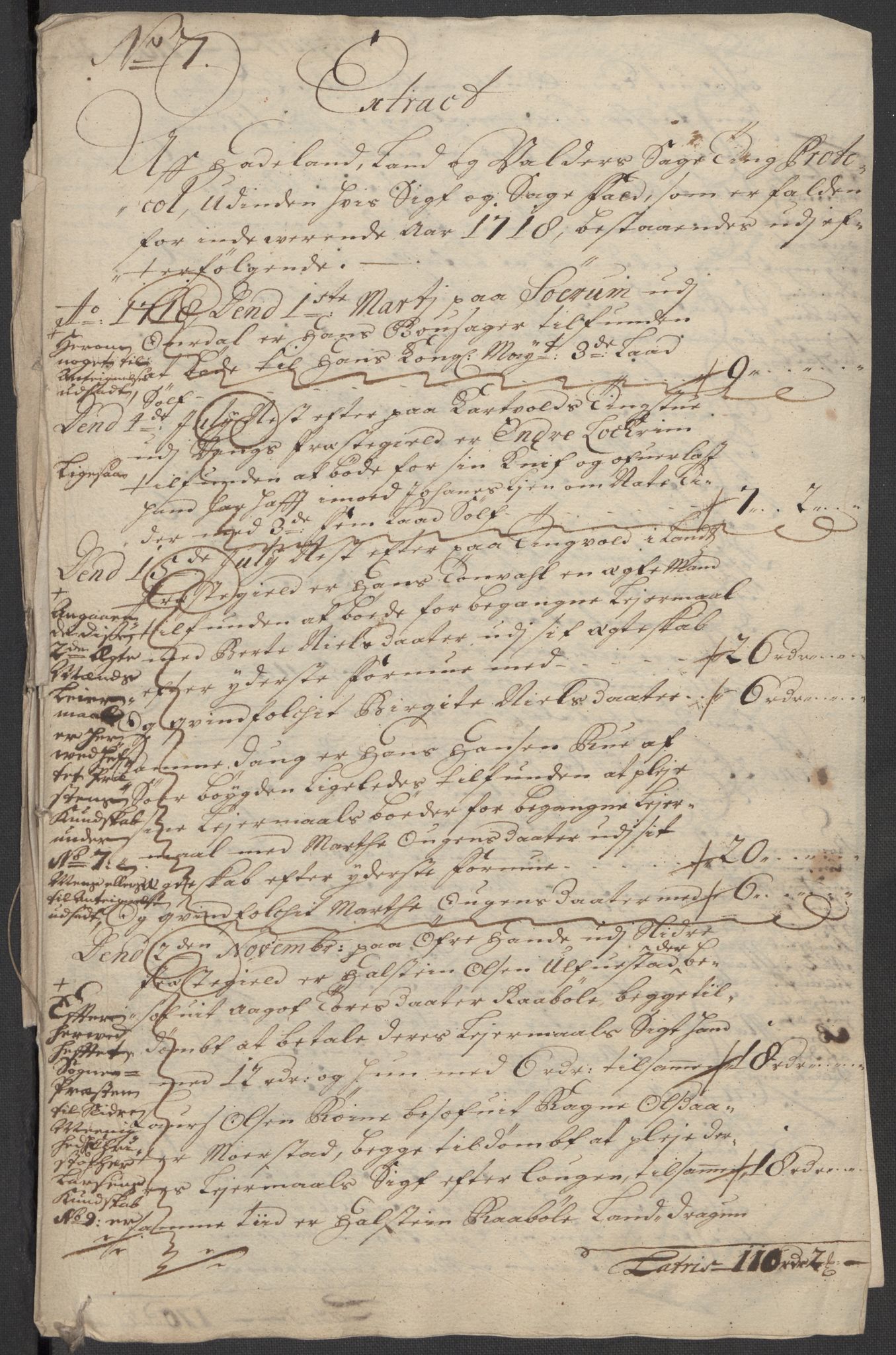 Rentekammeret inntil 1814, Reviderte regnskaper, Fogderegnskap, RA/EA-4092/R18/L1320: Fogderegnskap Hadeland, Toten og Valdres, 1718, s. 79