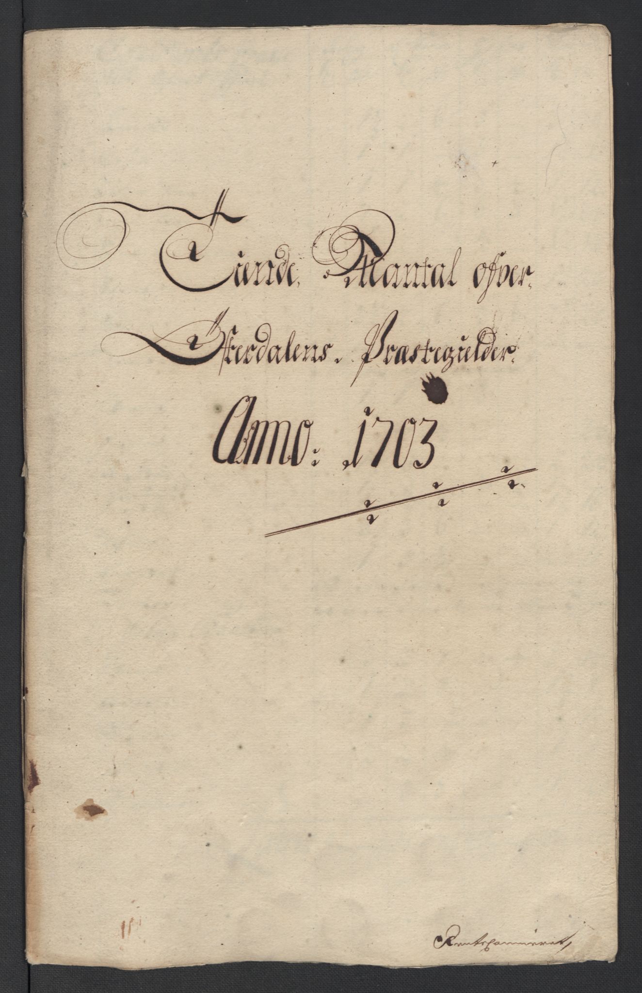 Rentekammeret inntil 1814, Reviderte regnskaper, Fogderegnskap, RA/EA-4092/R13/L0841: Fogderegnskap Solør, Odal og Østerdal, 1703, s. 92