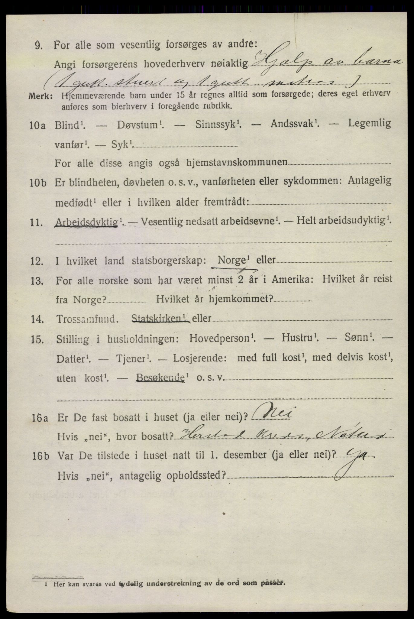 SAKO, Folketelling 1920 for 0722 Nøtterøy herred, 1920, s. 13540