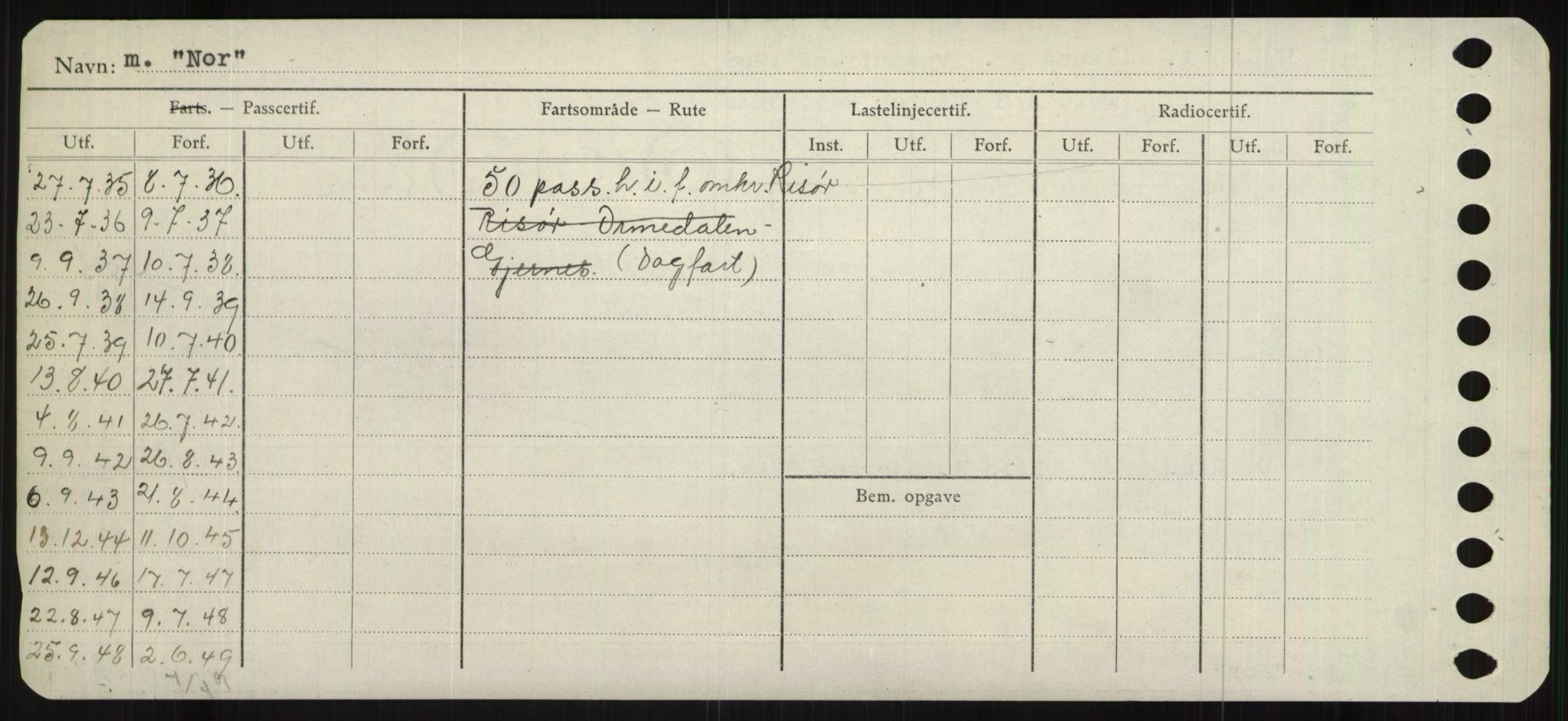 Sjøfartsdirektoratet med forløpere, Skipsmålingen, RA/S-1627/H/Ha/L0004/0001: Fartøy, Mas-R / Fartøy, Mas-Odd, s. 556