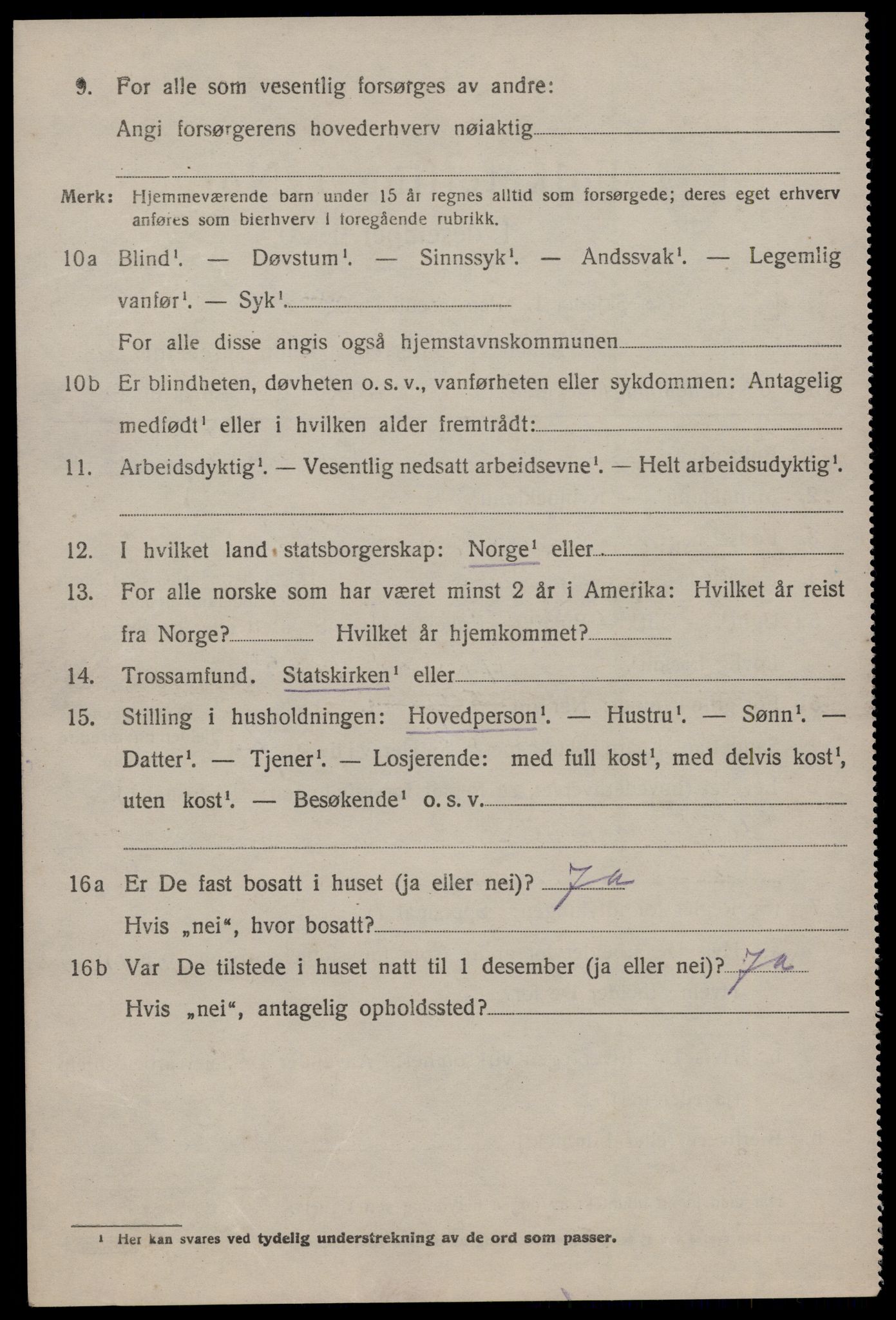 SAKO, Folketelling 1920 for 0830 Nissedal herred, 1920, s. 1490
