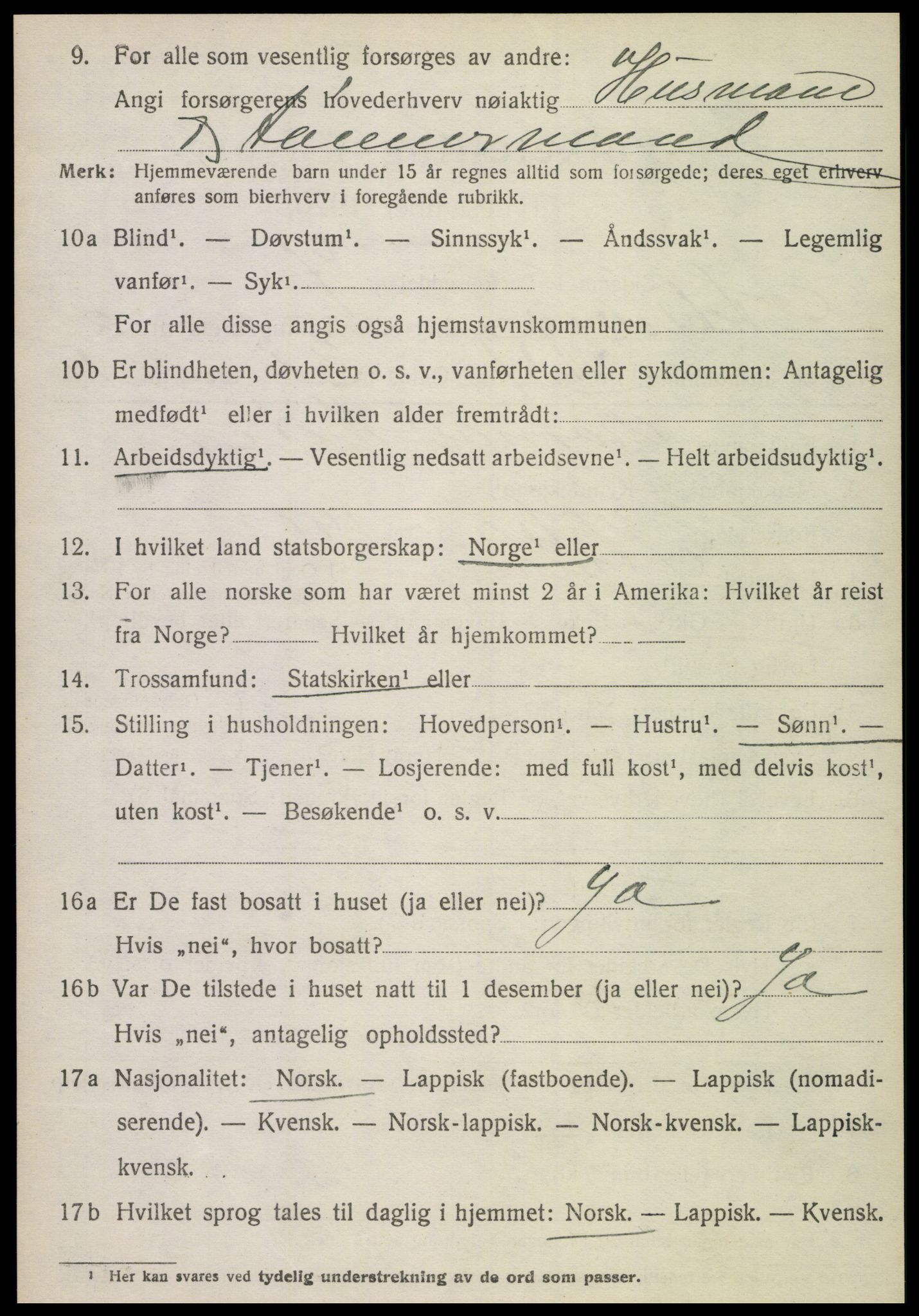 SAT, Folketelling 1920 for 1747 Otterøy herred, 1920, s. 1160