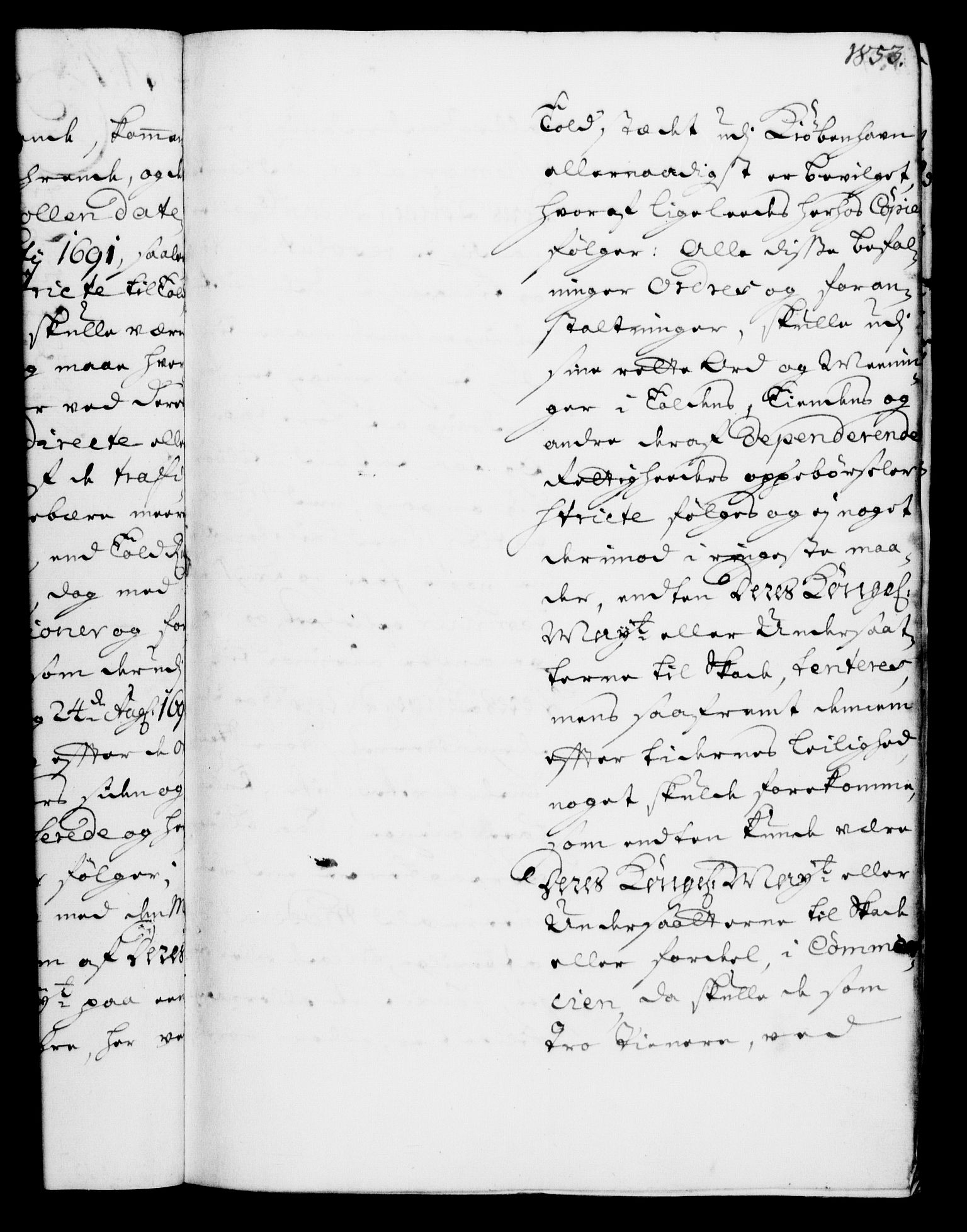 Rentekammeret, Kammerkanselliet, RA/EA-3111/G/Gf/Gfa/L0003: Norsk relasjons- og resolusjonsprotokoll (merket RK 52.3), 1720, s. 833