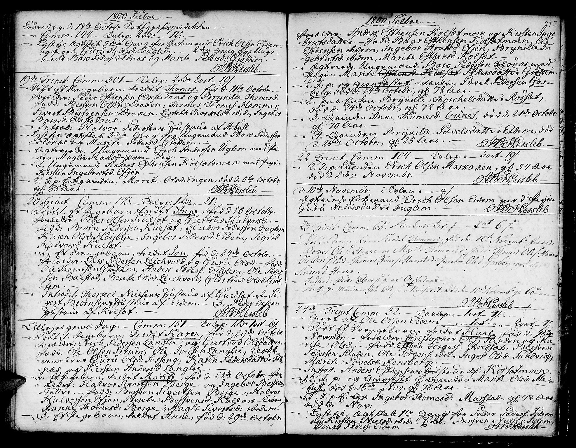 Ministerialprotokoller, klokkerbøker og fødselsregistre - Sør-Trøndelag, AV/SAT-A-1456/695/L1138: Ministerialbok nr. 695A02 /1, 1757-1801, s. 275