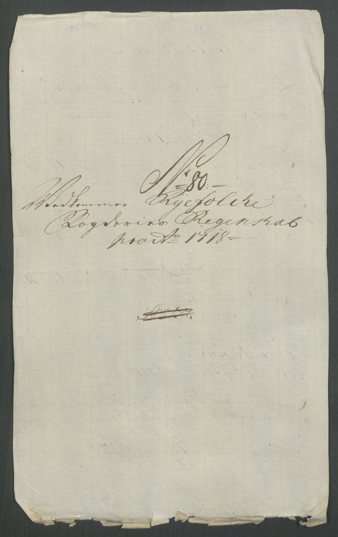 Rentekammeret inntil 1814, Reviderte regnskaper, Fogderegnskap, AV/RA-EA-4092/R47/L2871: Fogderegnskap Ryfylke, 1718, s. 369