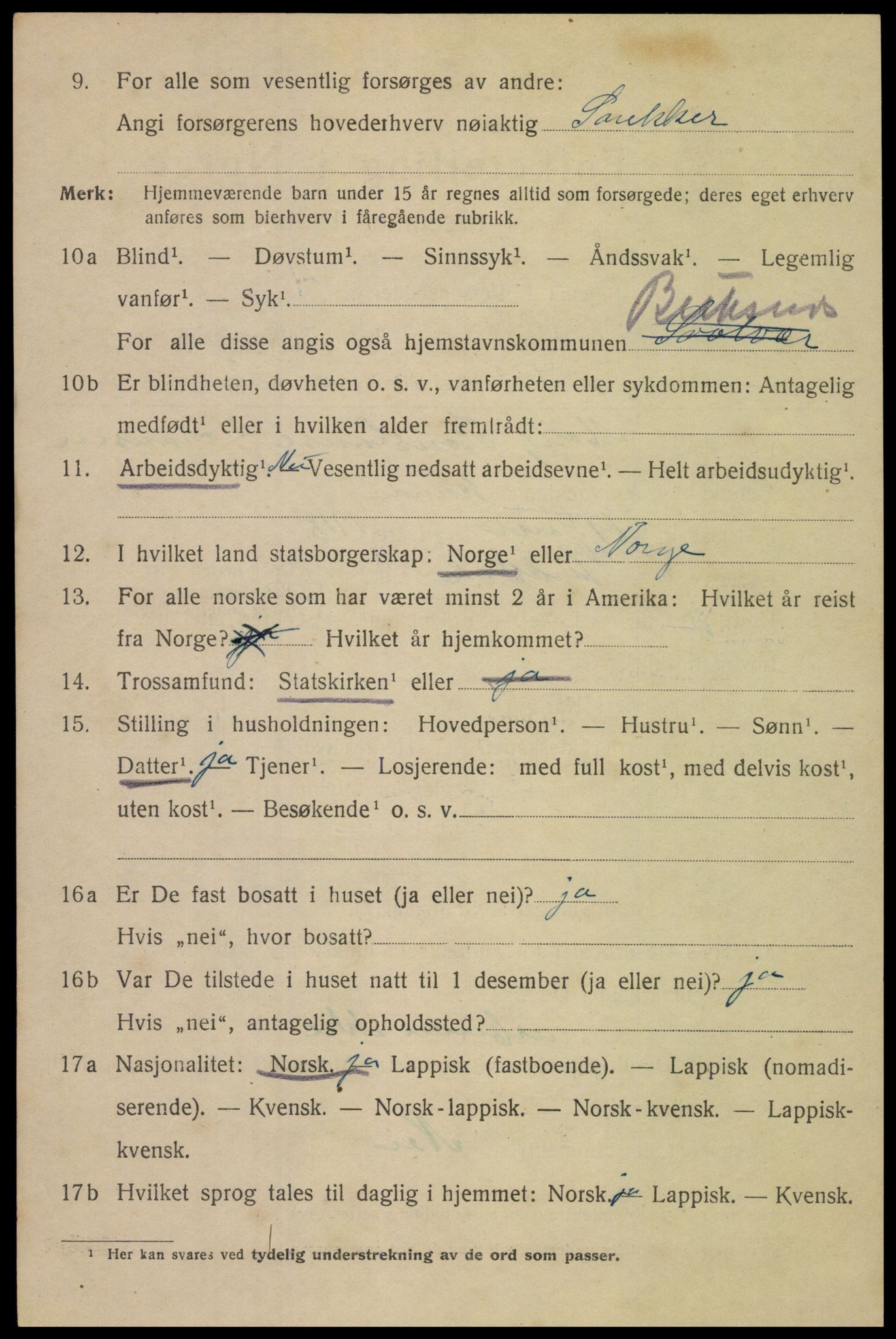 SAT, Folketelling 1920 for 1806 Svolvær kjøpstad, 1920, s. 6417