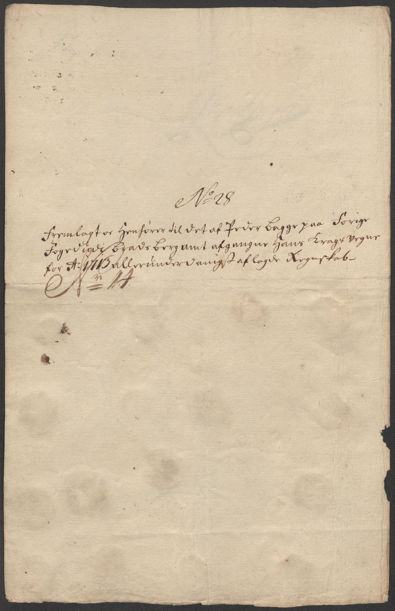 Rentekammeret inntil 1814, Reviderte regnskaper, Fogderegnskap, RA/EA-4092/R36/L2125: Fogderegnskap Øvre og Nedre Telemark og Bamble, 1713, s. 181