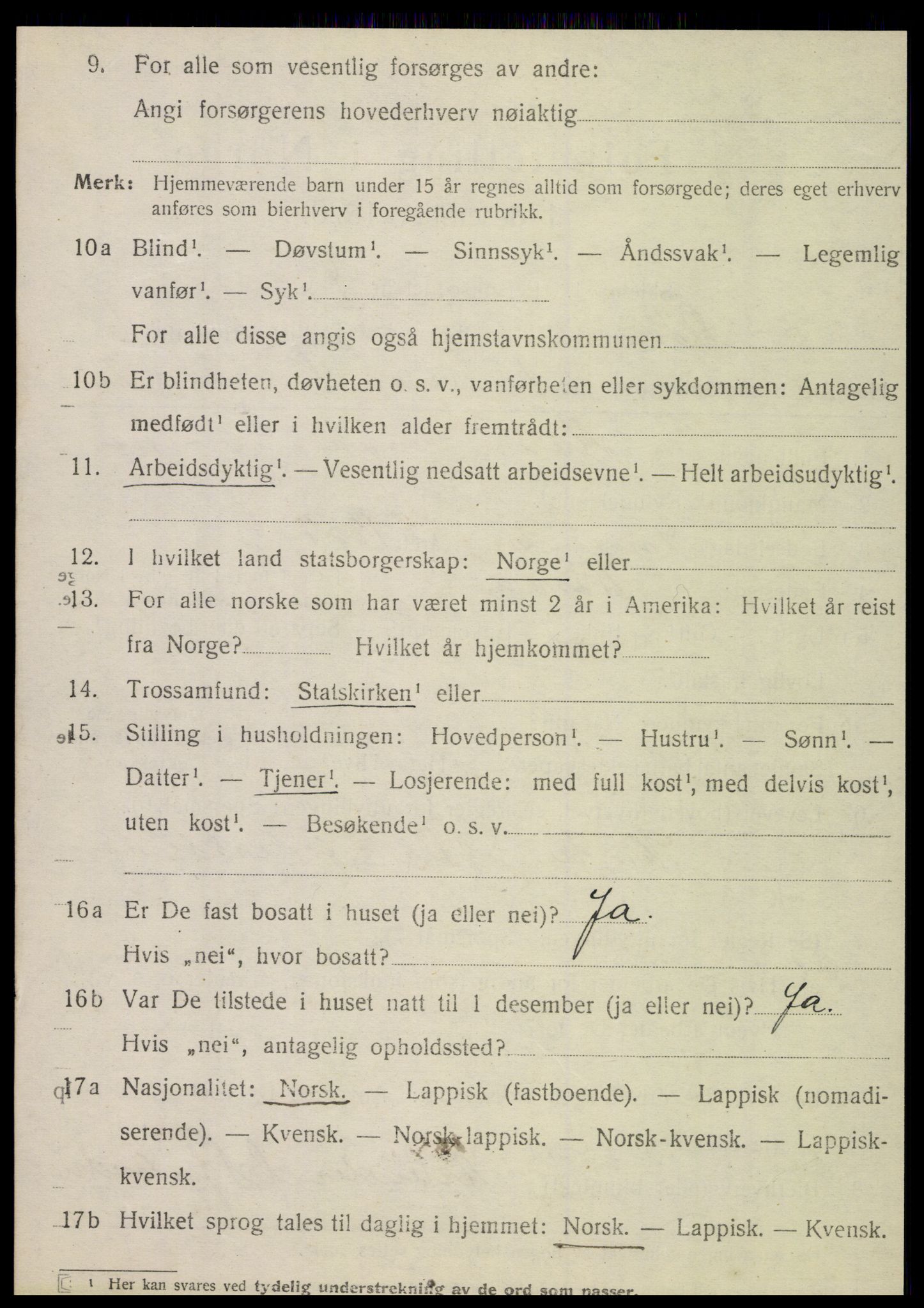SAT, Folketelling 1920 for 1827 Dønnes herred, 1920, s. 3359