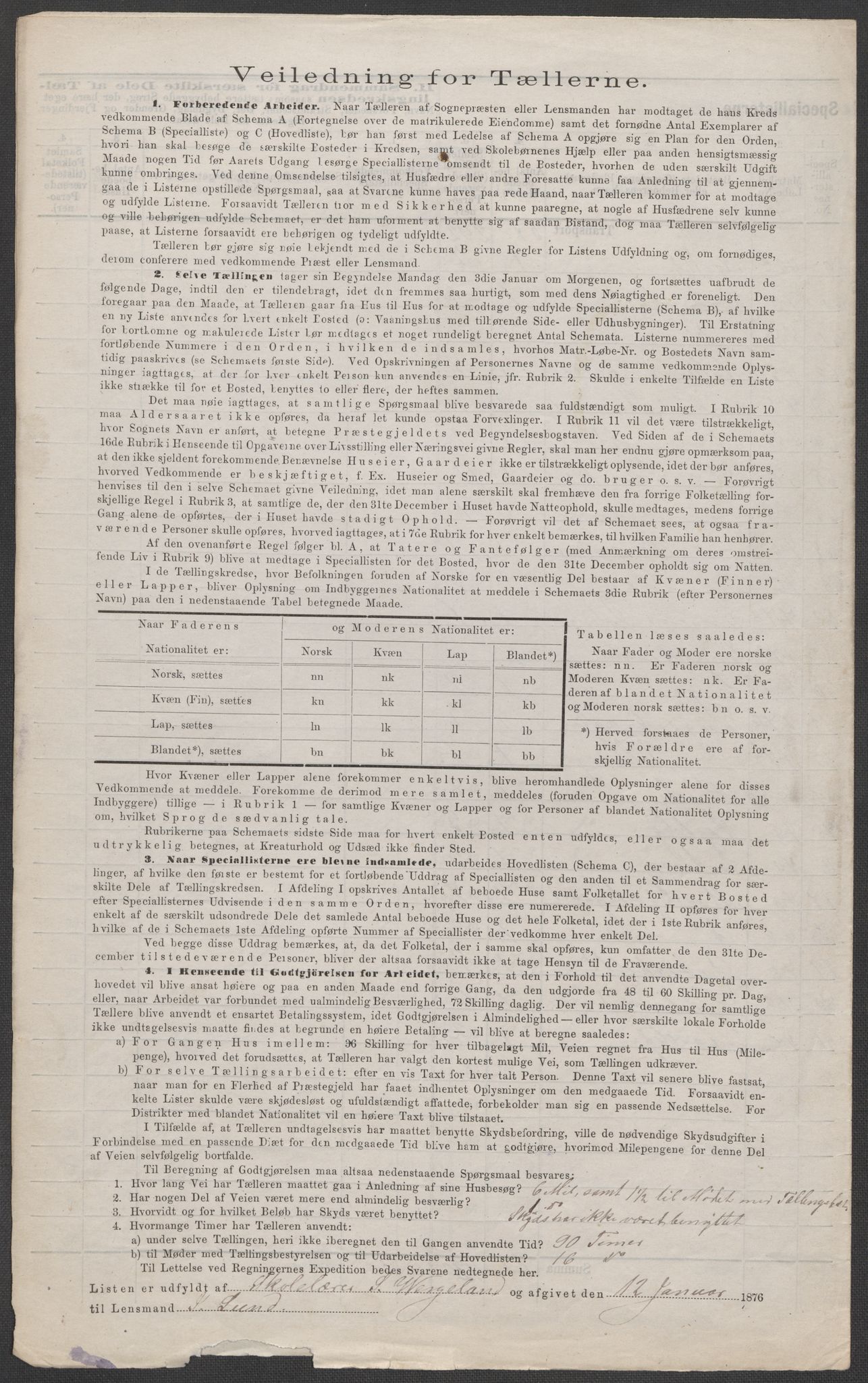 RA, Folketelling 1875 for 0120P Rødenes prestegjeld, 1875, s. 6