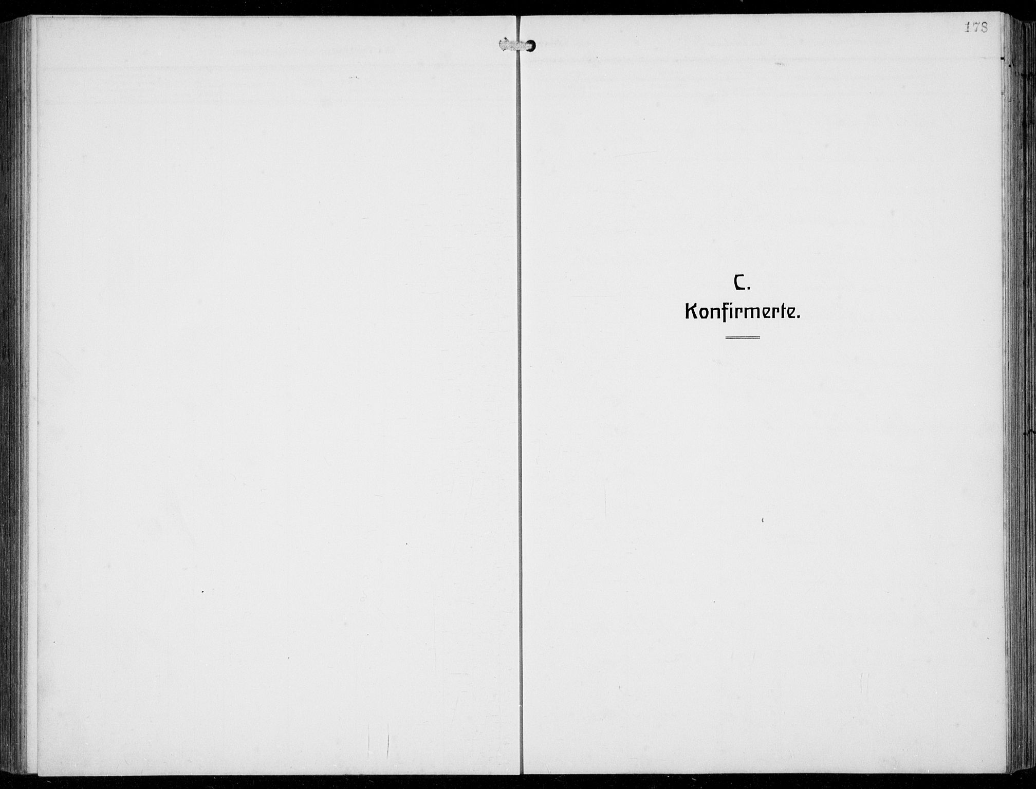 Fjell sokneprestembete, SAB/A-75301/H/Hab: Klokkerbok nr. A  6, 1918-1936, s. 178