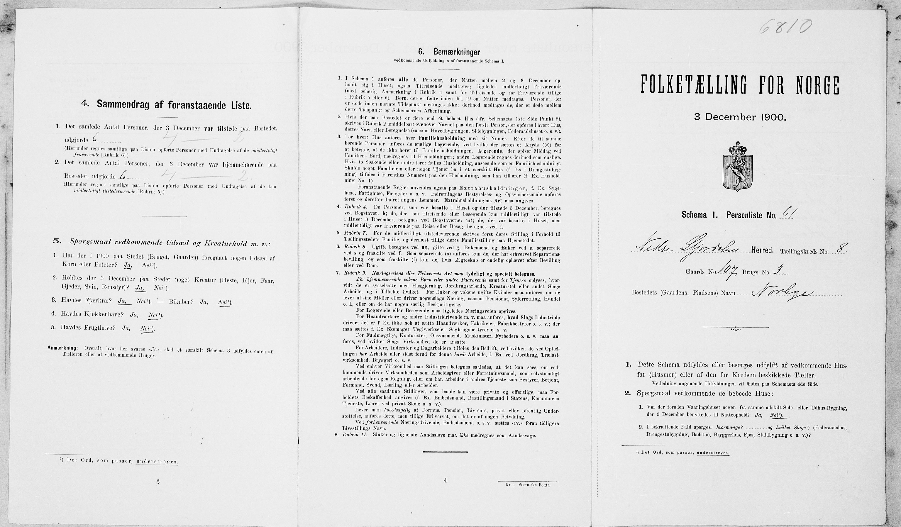 SAT, Folketelling 1900 for 1714 Nedre Stjørdal herred, 1900, s. 1037