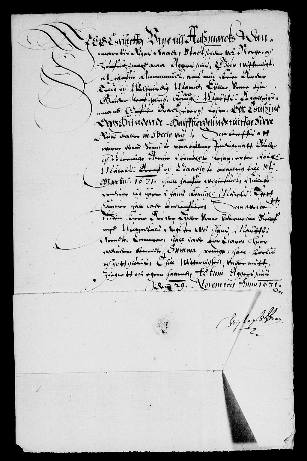 Rentekammeret inntil 1814, Reviderte regnskaper, Lensregnskaper, AV/RA-EA-5023/R/Rb/Rbp/L0015: Bratsberg len, 1630-1633