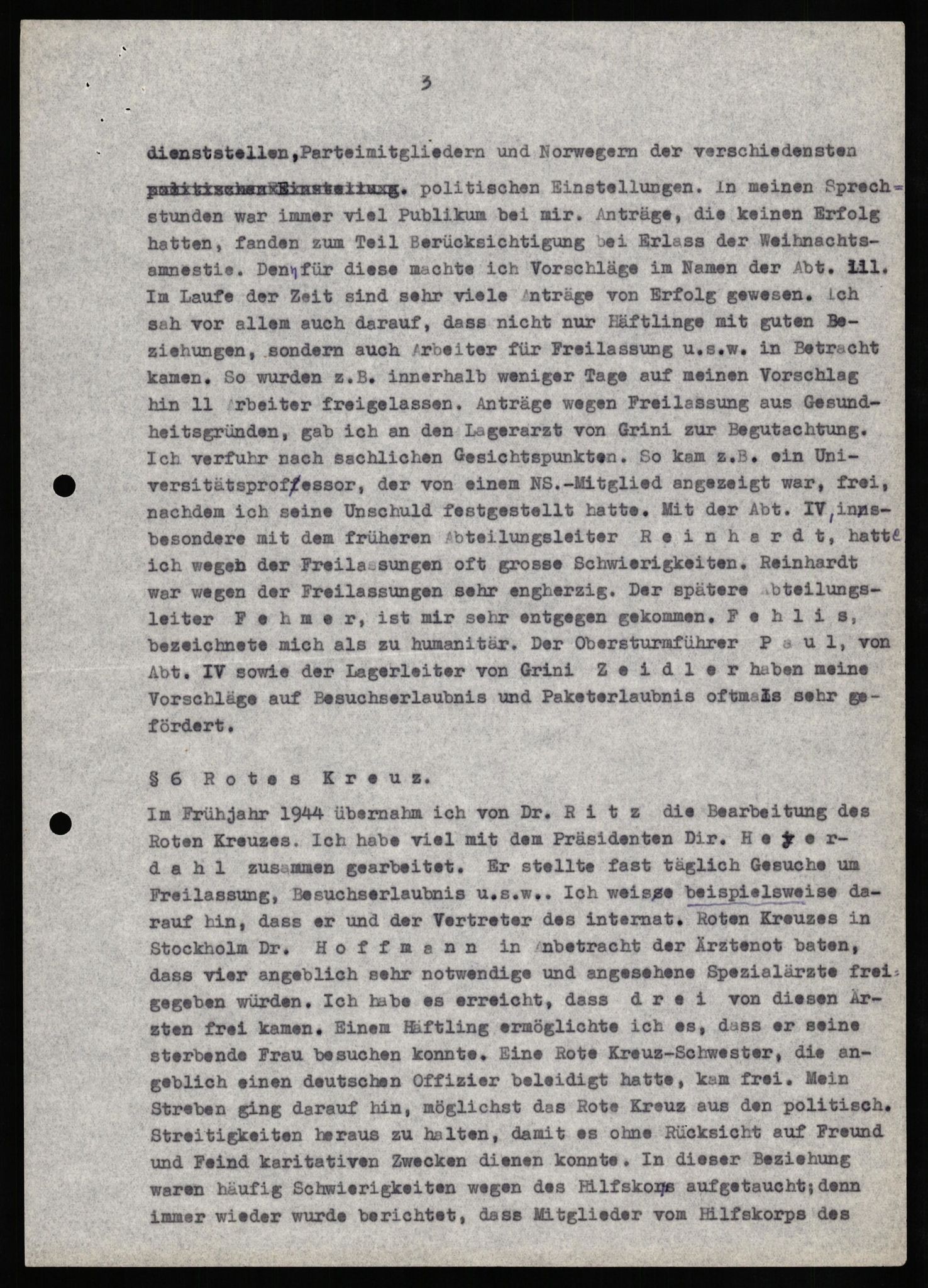 Forsvaret, Forsvarets overkommando II, AV/RA-RAFA-3915/D/Db/L0024: CI Questionaires. Tyske okkupasjonsstyrker i Norge. Tyskere., 1945-1946, s. 483