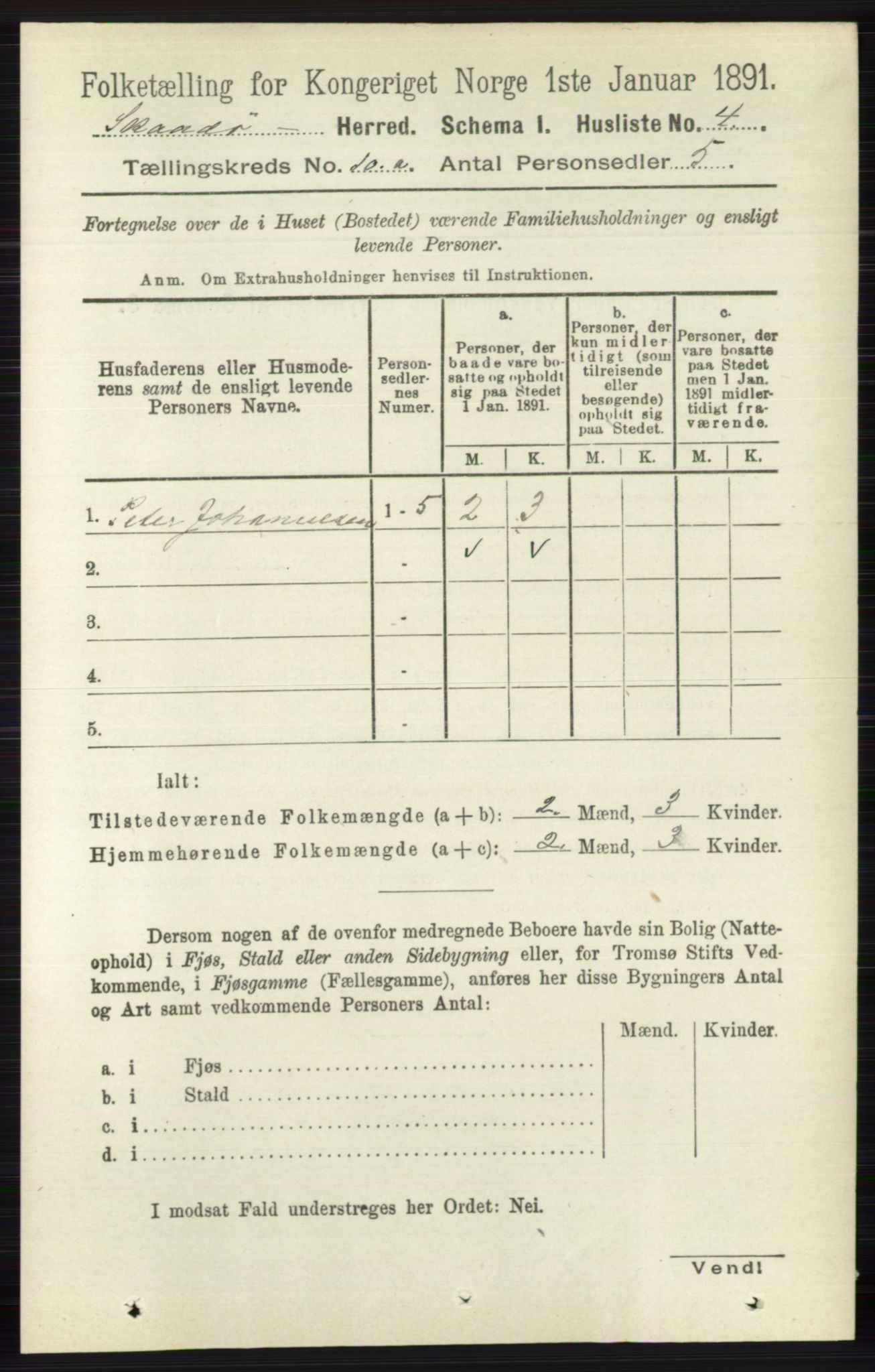 RA, Folketelling 1891 for 0815 Skåtøy herred, 1891, s. 4017