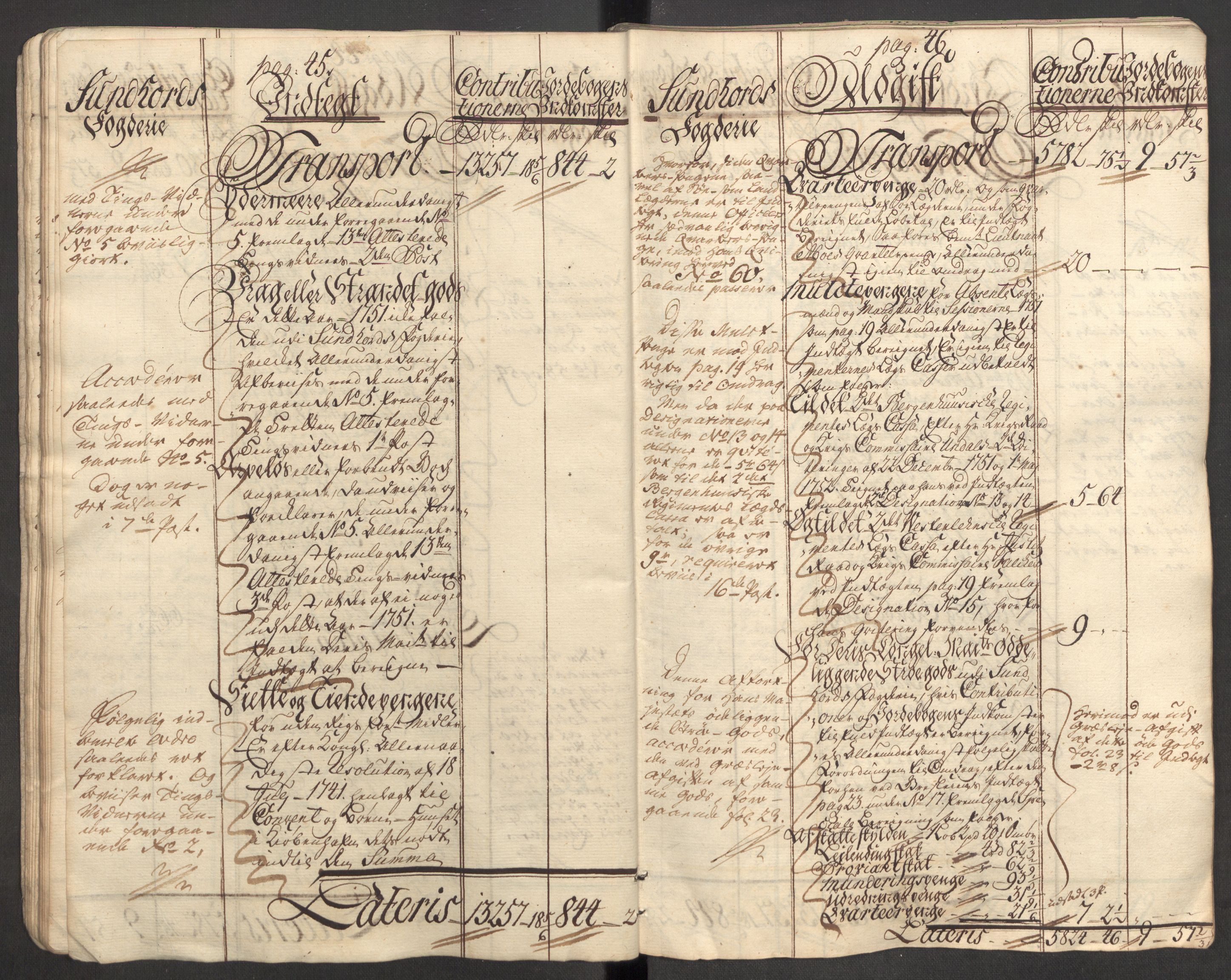 Rentekammeret inntil 1814, Reviderte regnskaper, Fogderegnskap, AV/RA-EA-4092/R48/L3056: Fogderegnskap Sunnhordland og Hardanger, 1751, s. 27