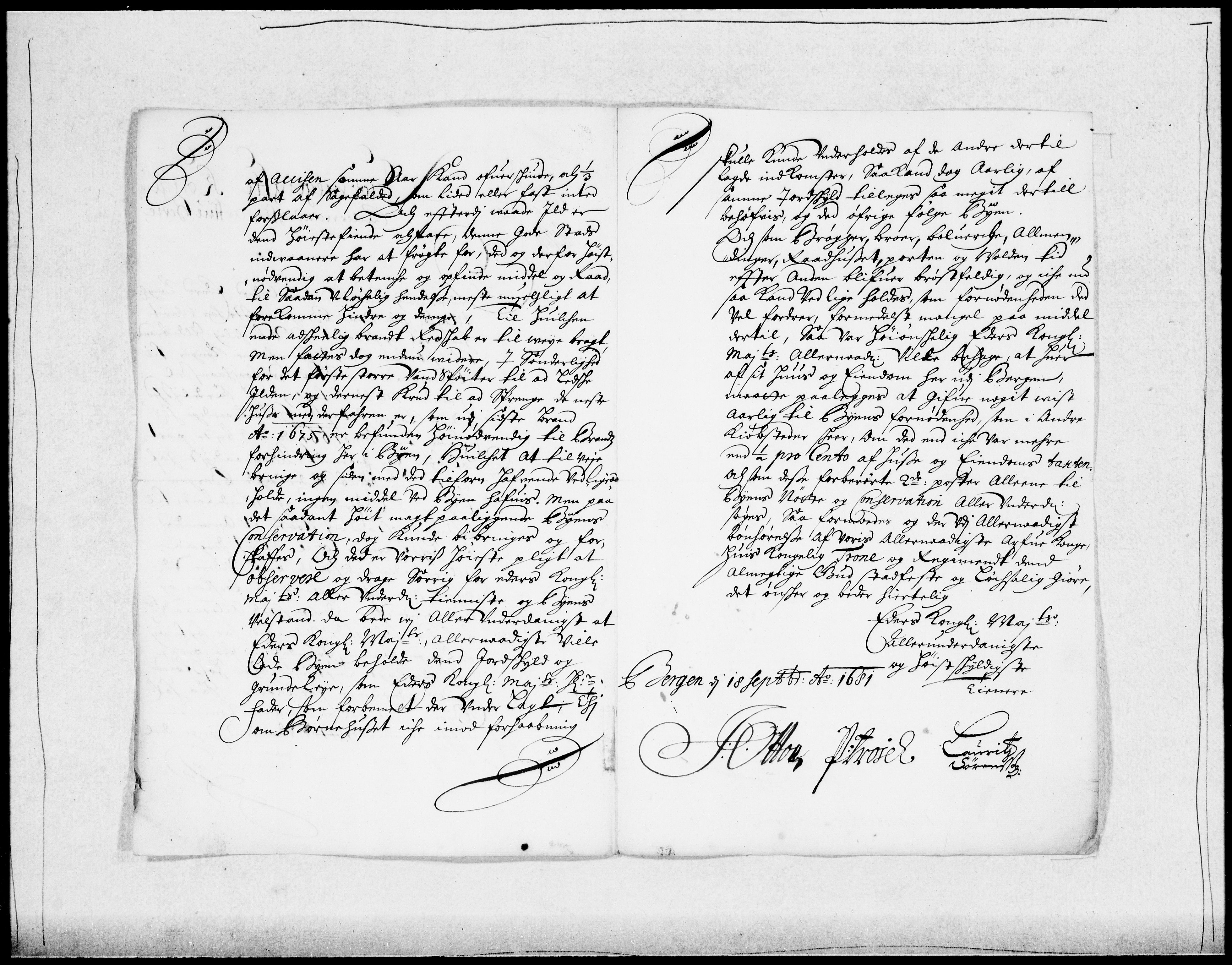 Danske Kanselli 1572-1799, AV/RA-EA-3023/F/Fc/Fcc/Fcca/L0034: Norske innlegg 1572-1799, 1681-1682, s. 265