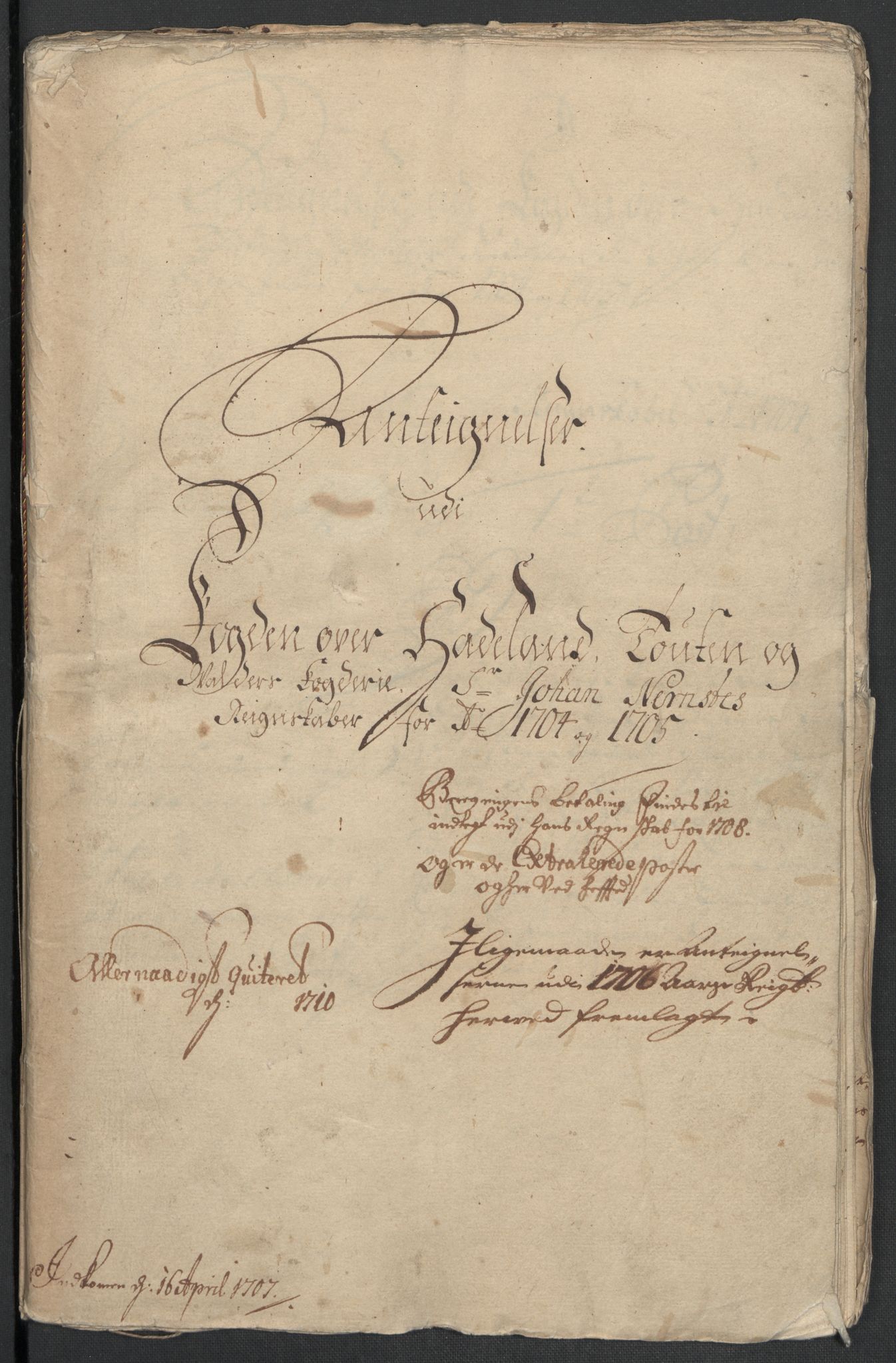 Rentekammeret inntil 1814, Reviderte regnskaper, Fogderegnskap, RA/EA-4092/R18/L1304: Fogderegnskap Hadeland, Toten og Valdres, 1706, s. 366