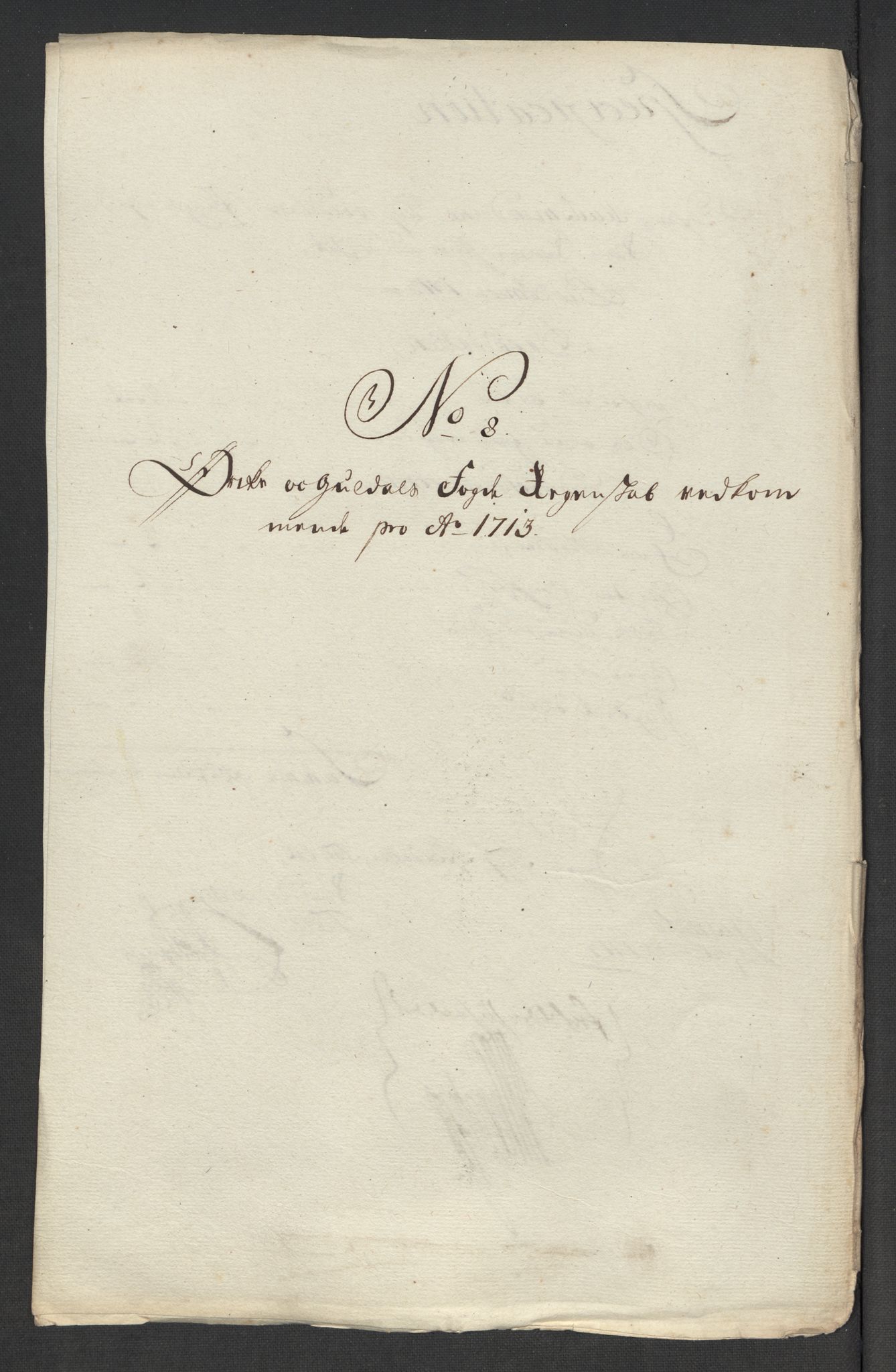 Rentekammeret inntil 1814, Reviderte regnskaper, Fogderegnskap, RA/EA-4092/R60/L3964: Fogderegnskap Orkdal og Gauldal, 1713, s. 135