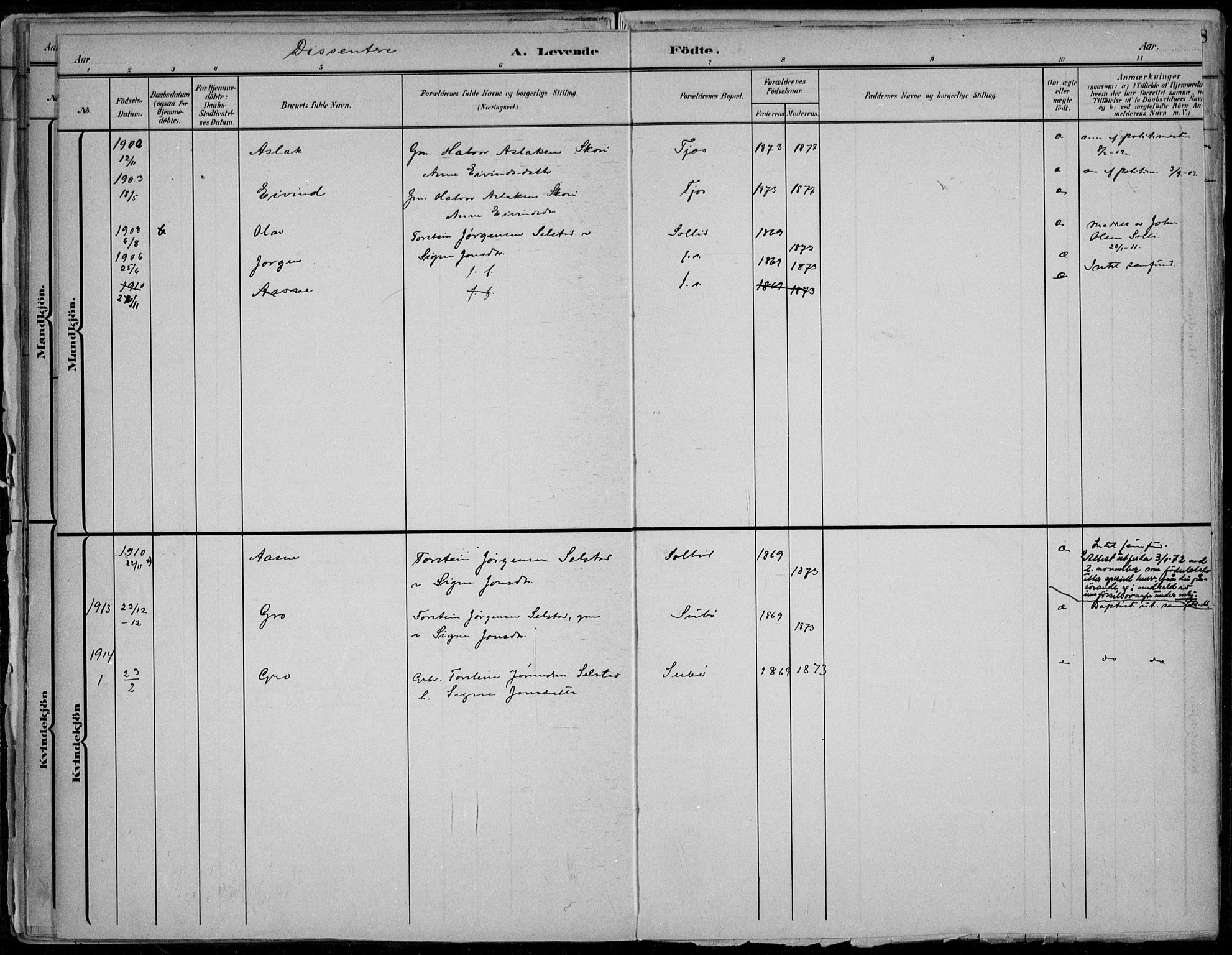Seljord kirkebøker, AV/SAKO-A-20/F/Fc/L0002: Ministerialbok nr. III 2, 1887-1920