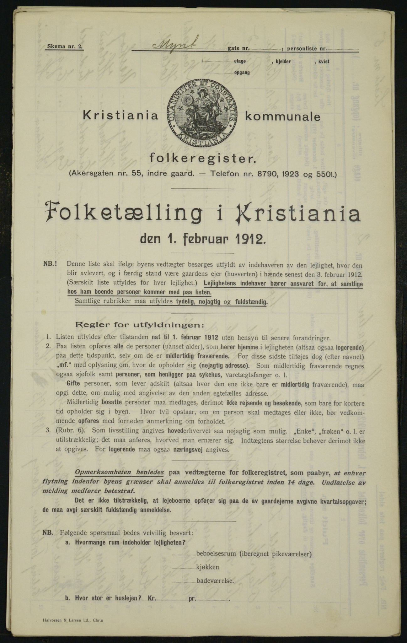 OBA, Kommunal folketelling 1.2.1912 for Kristiania, 1912, s. 68871