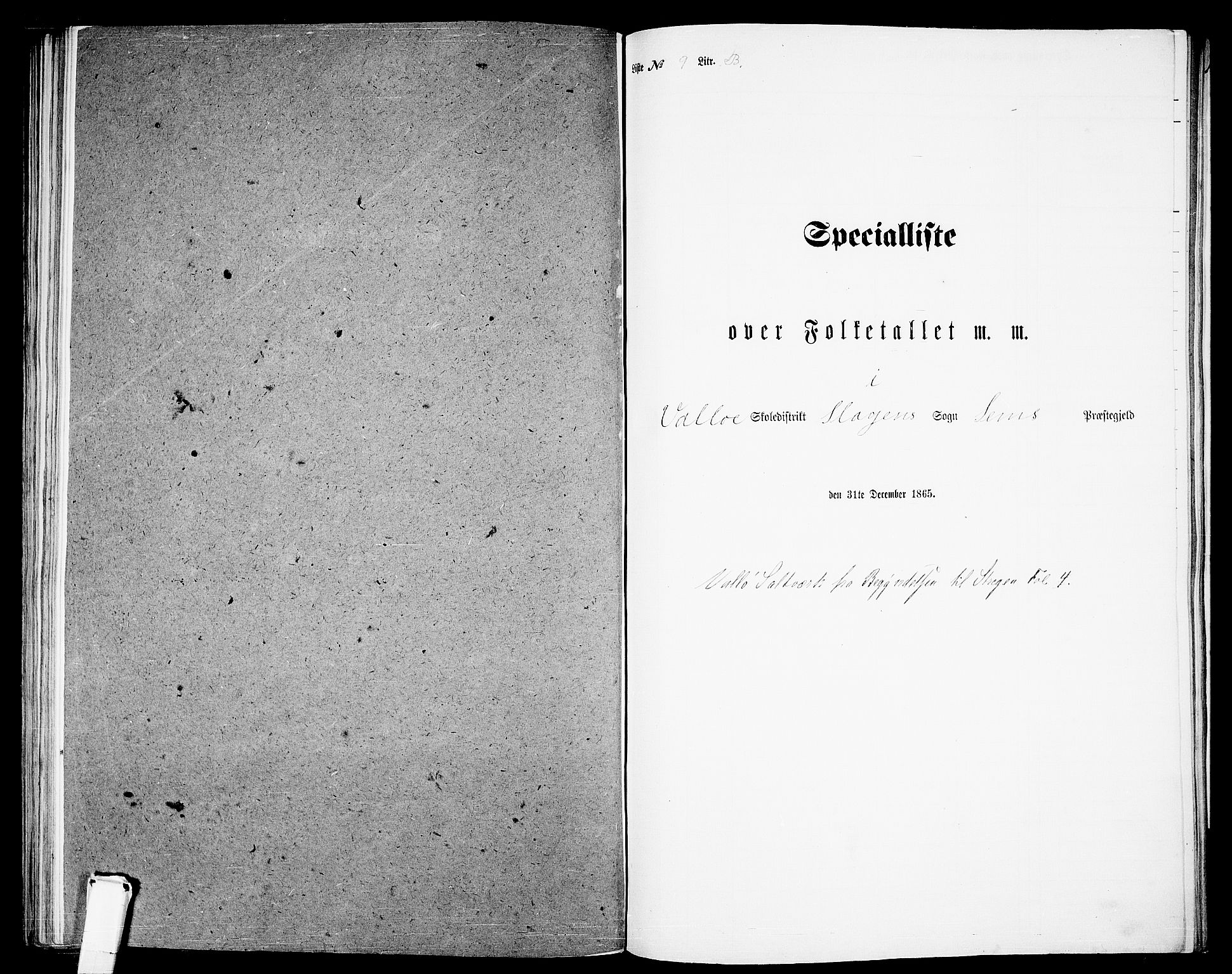 RA, Folketelling 1865 for 0721P Sem prestegjeld, 1865, s. 168