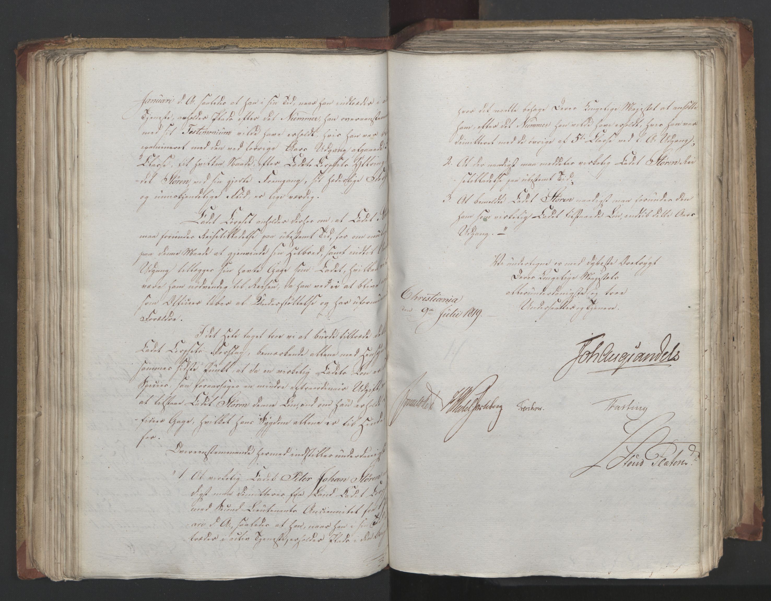 Statsrådsavdelingen i Stockholm, AV/RA-S-1003/D/Da/L0019: Regjeringsinnstillinger nr. 3856-4052, 1819, s. 137