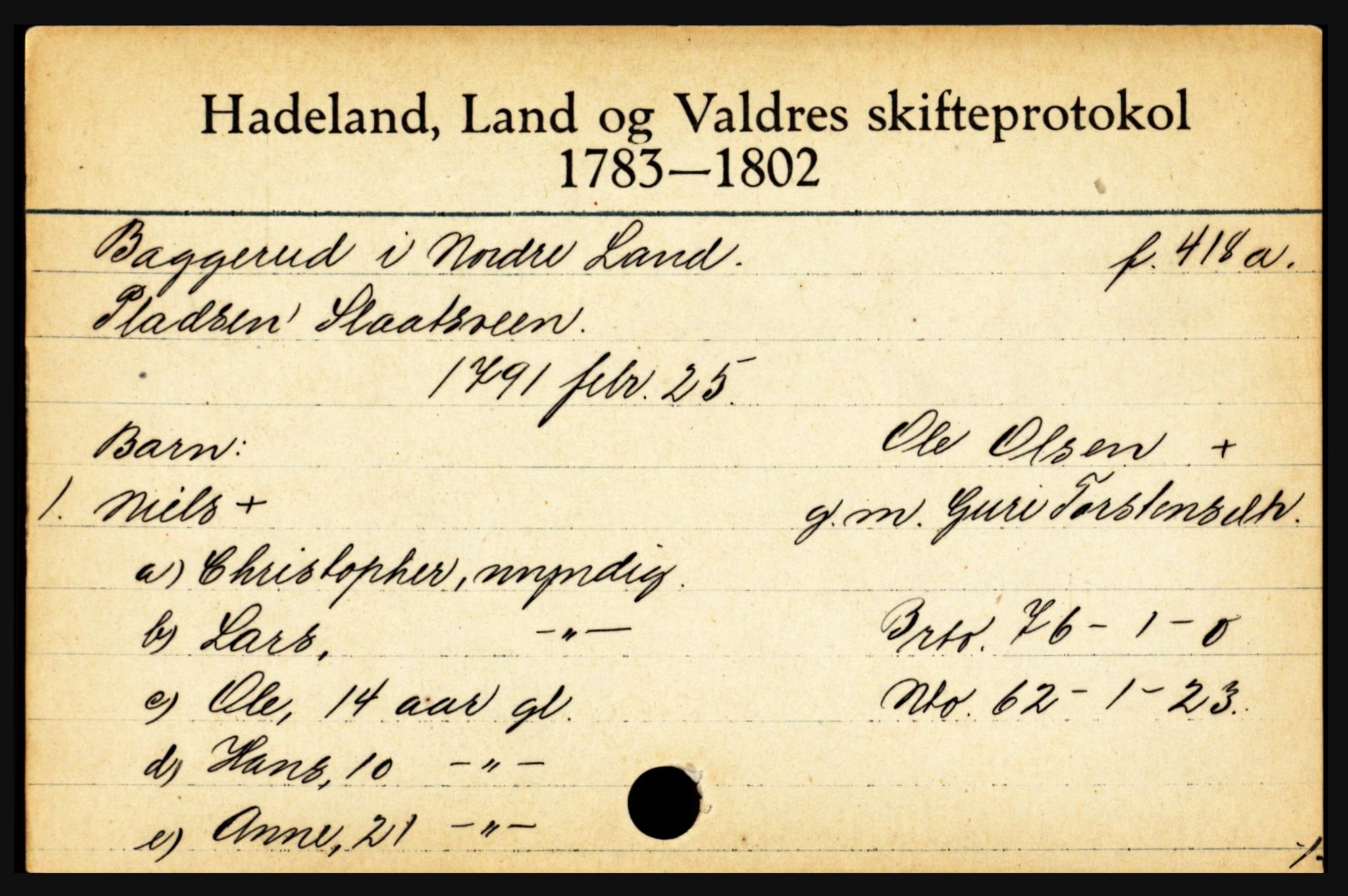 Hadeland og Land tingrett, SAH/TING-010/J, 1659-1900, s. 251