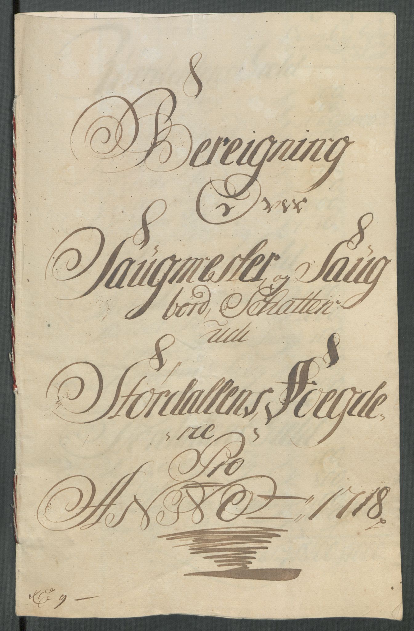 Rentekammeret inntil 1814, Reviderte regnskaper, Fogderegnskap, AV/RA-EA-4092/R62/L4208: Fogderegnskap Stjørdal og Verdal, 1718, s. 143