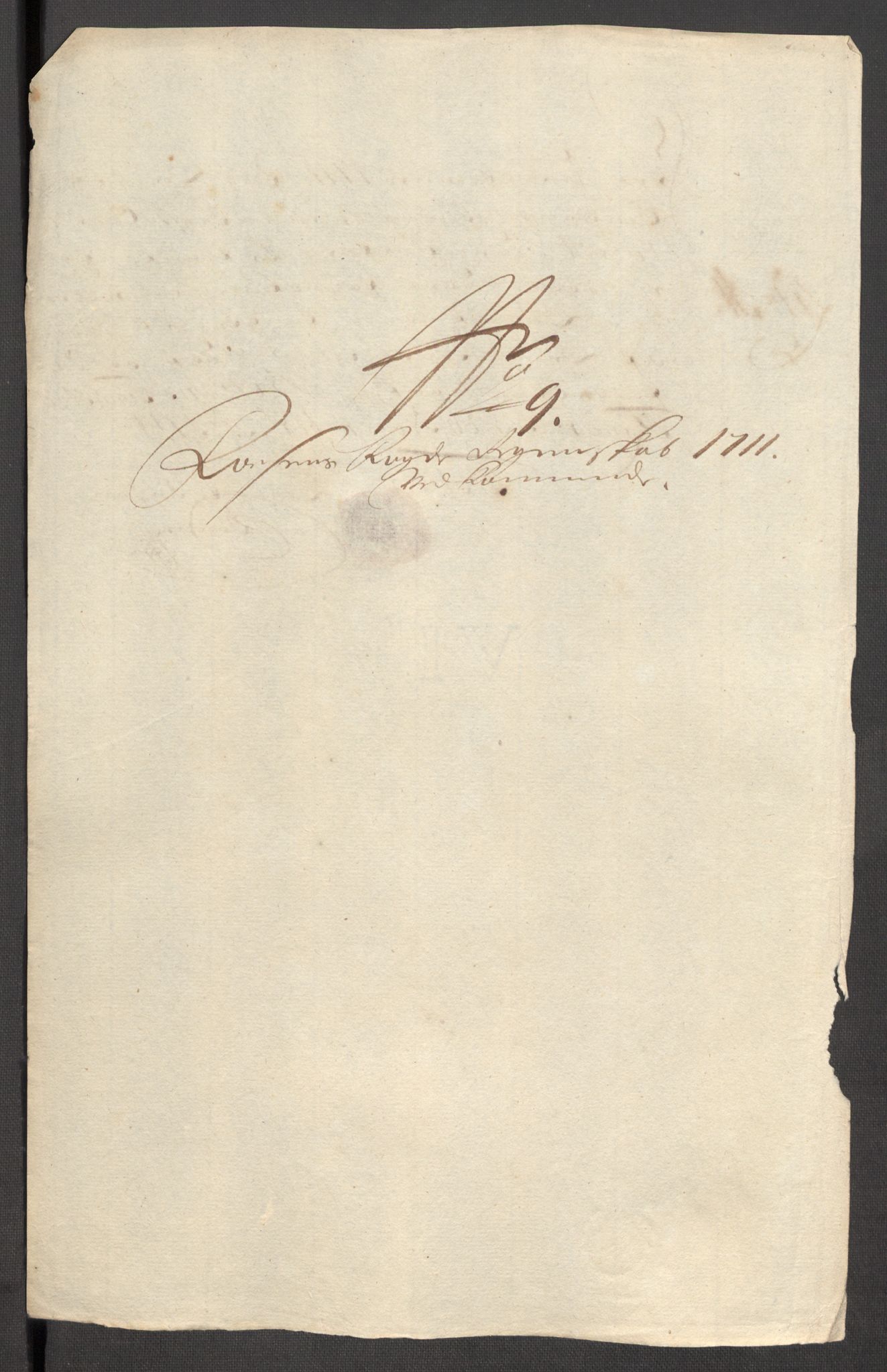 Rentekammeret inntil 1814, Reviderte regnskaper, Fogderegnskap, AV/RA-EA-4092/R57/L3860: Fogderegnskap Fosen, 1711, s. 104